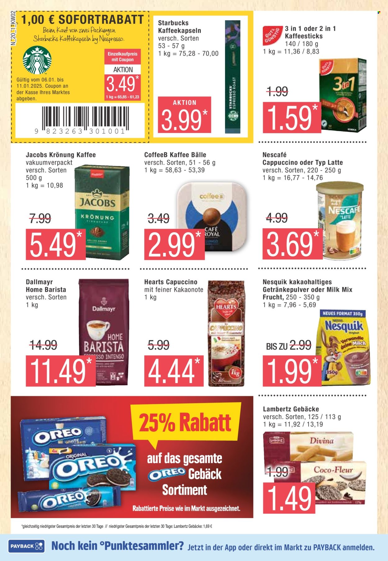 Marktkauf Prospekte  - 6.01.2025 - 11.01.2025. Seite 20