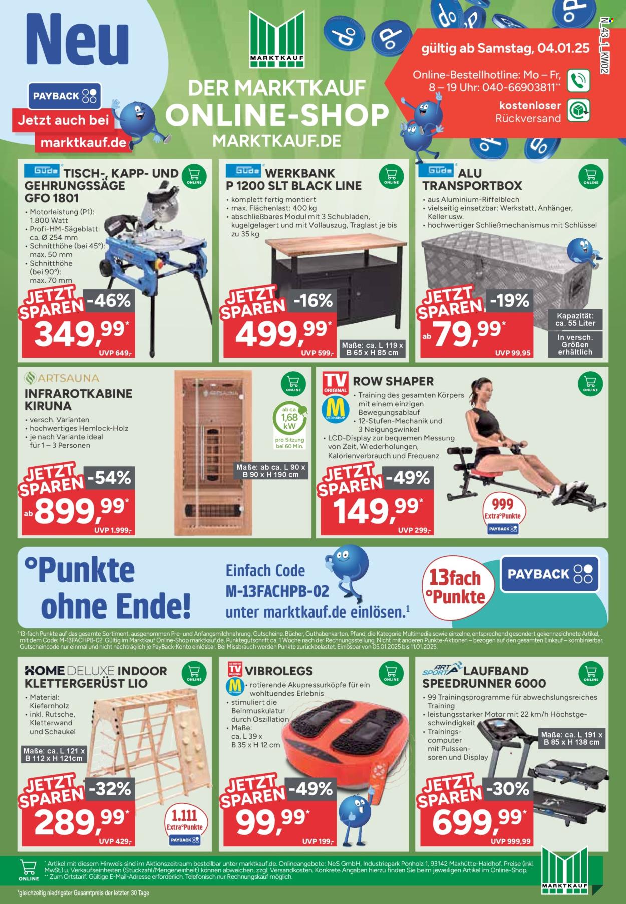 Marktkauf Prospekte  - 6.01.2025 - 11.01.2025. Seite 43