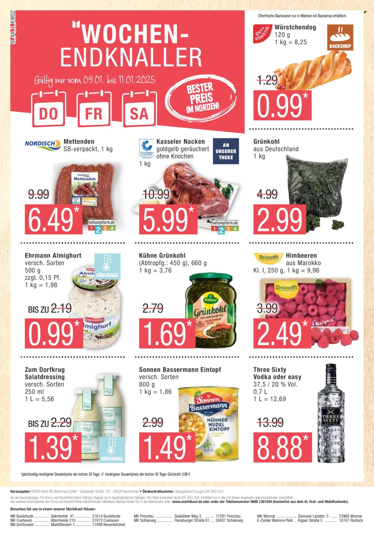 Marktkauf Prospekte  - 6.01.2025 - 11.01.2025. Seite 44