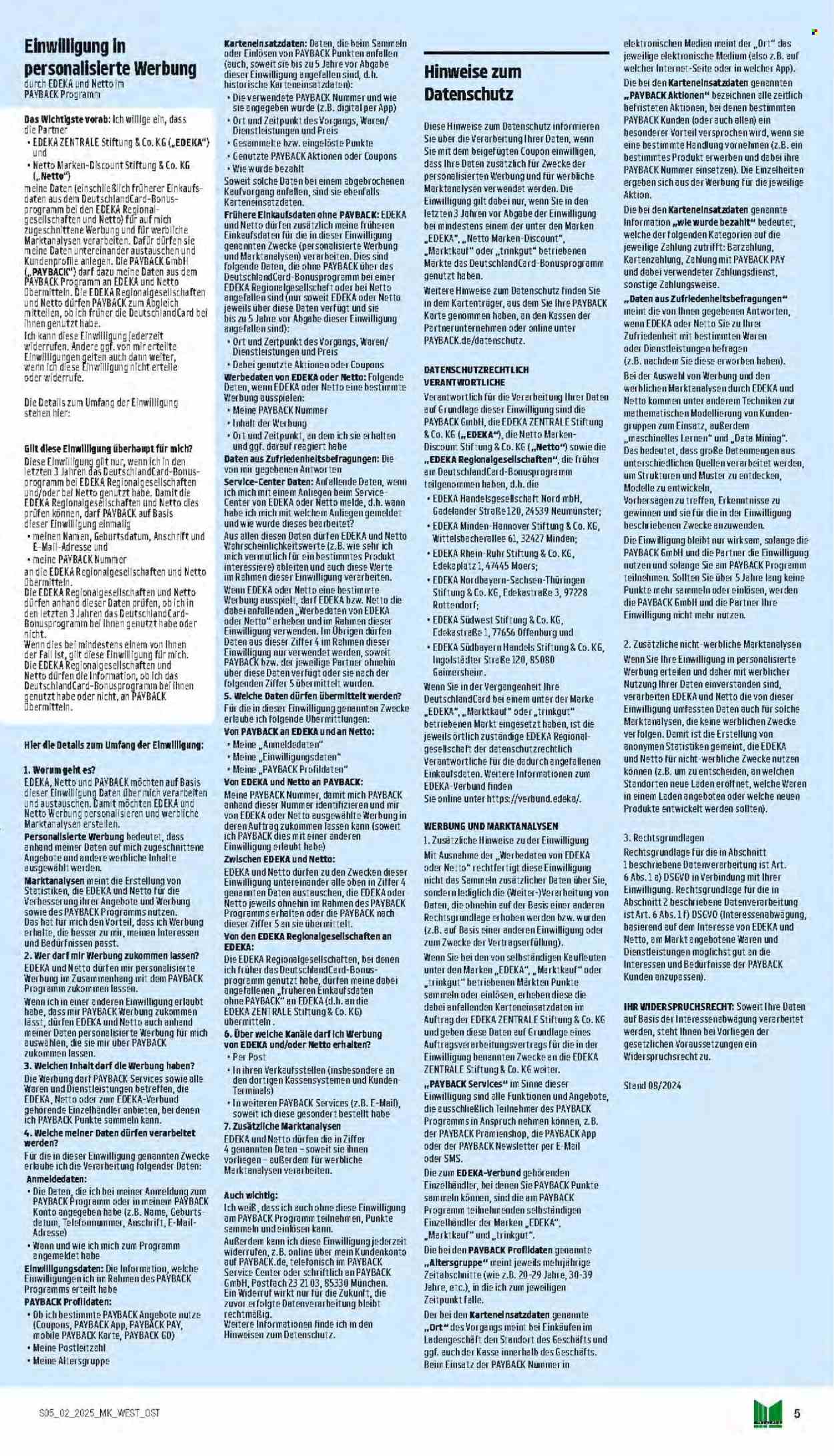 Marktkauf Prospekte  - 6.01.2025 - 11.01.2025. Seite 5