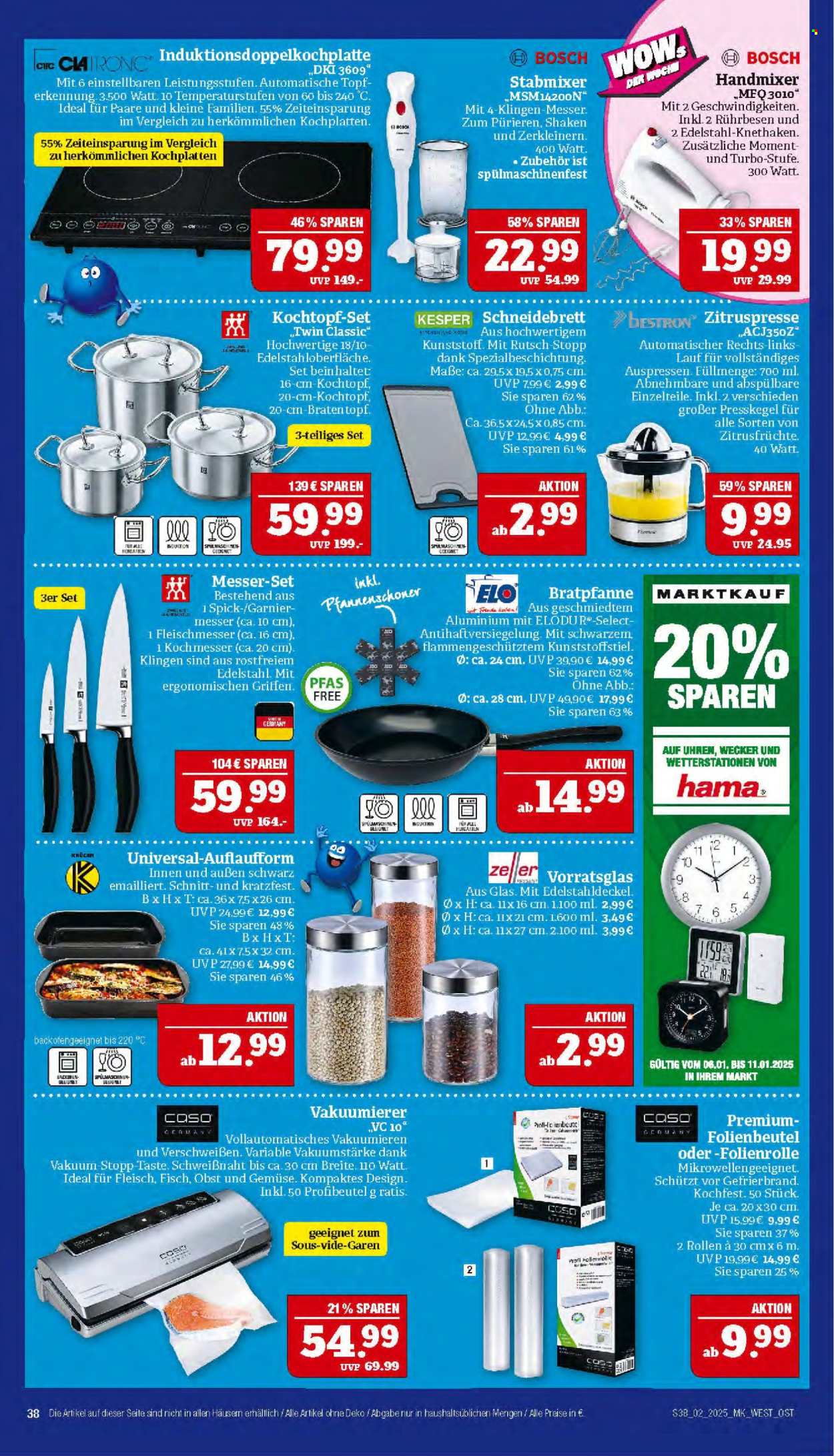 Marktkauf Prospekte  - 6.01.2025 - 11.01.2025. Seite 38