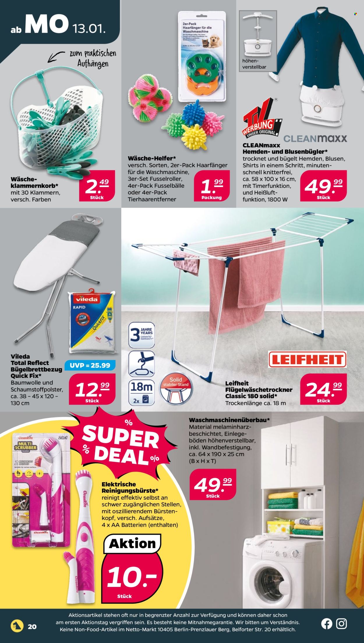 Netto Prospekte  - 13.01.2025 - 18.01.2025. Seite 20