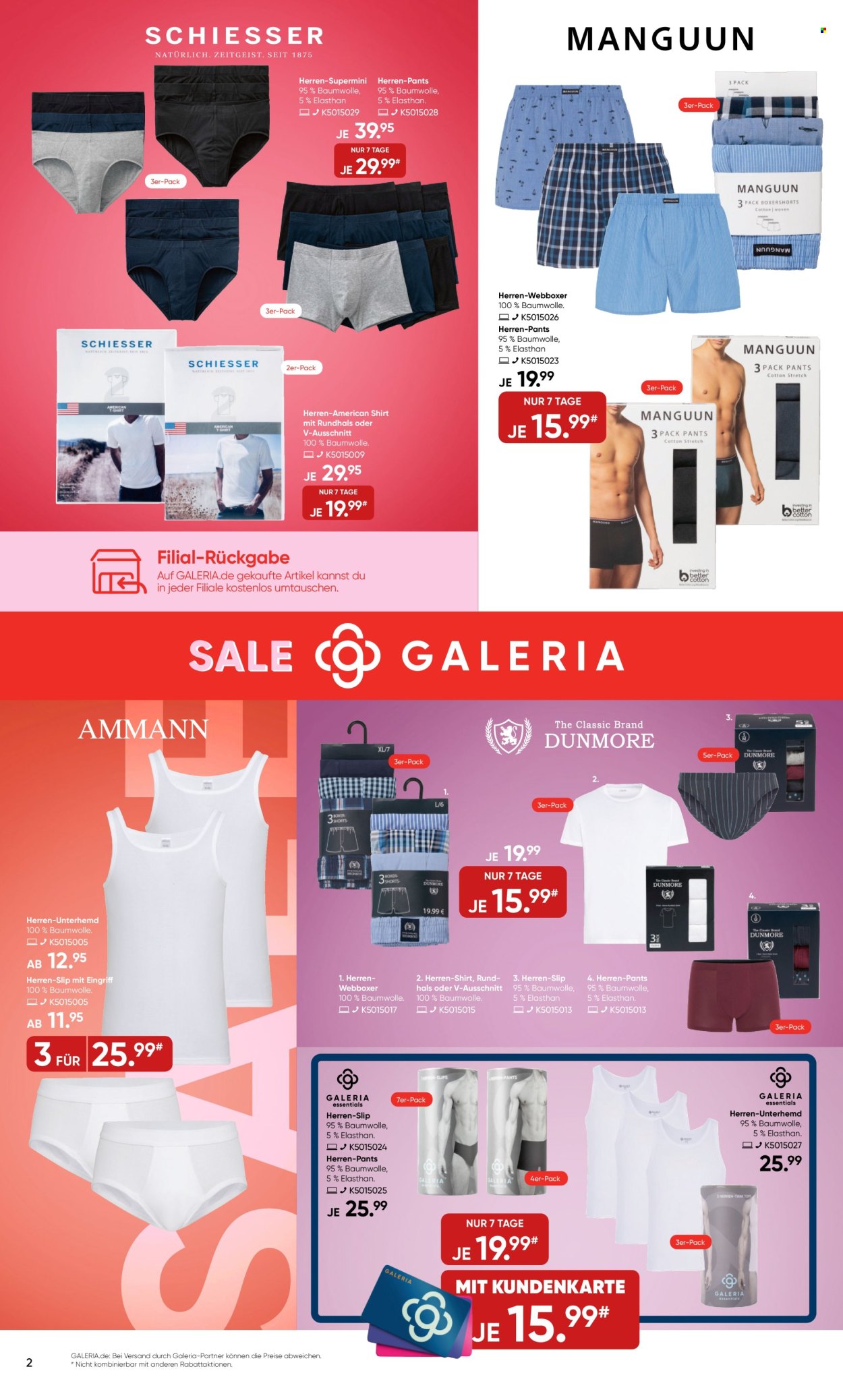 GALERIA Karstadt Kaufhof Prospekte  - 8.01.2025 - 14.01.2025. Seite 2