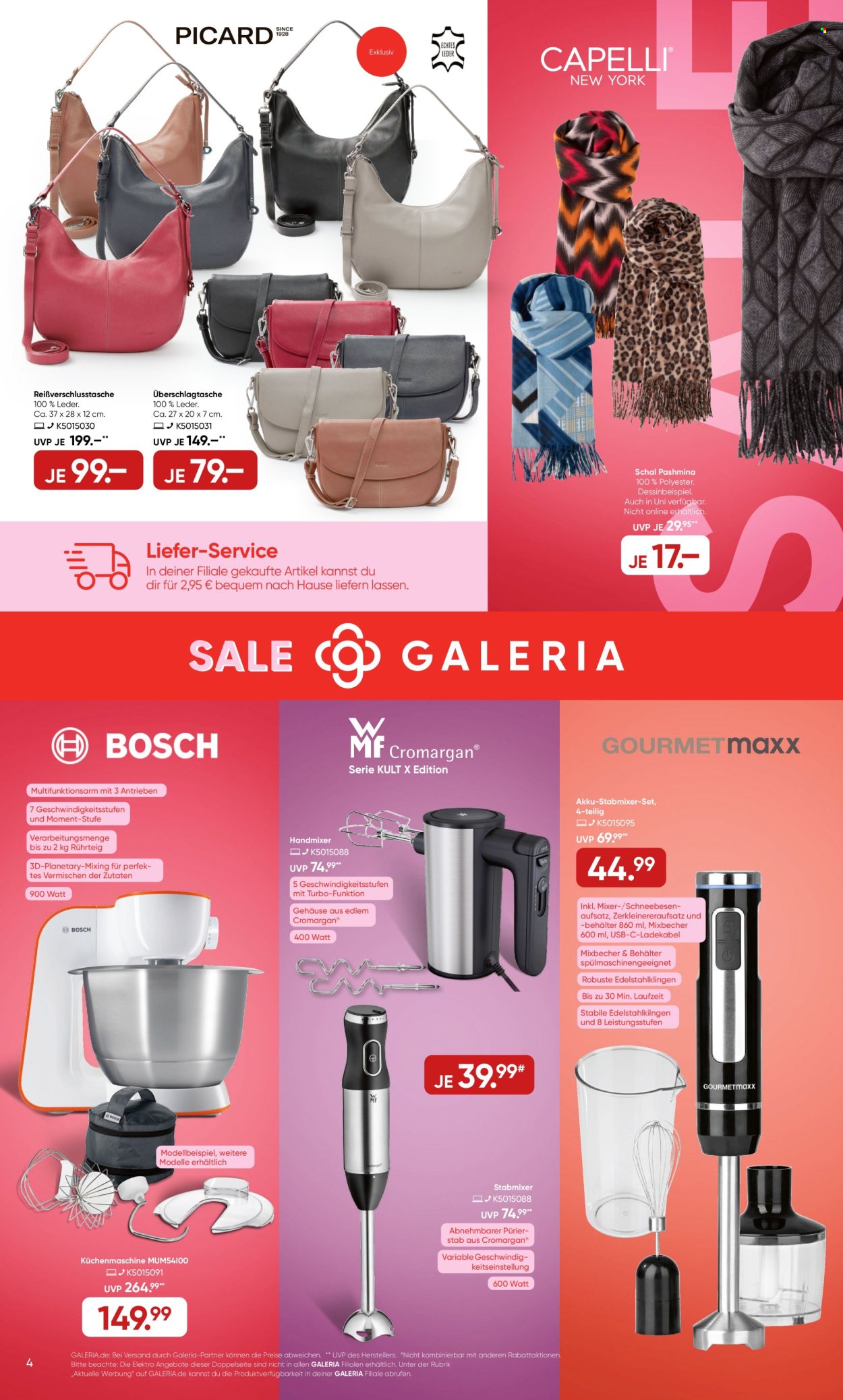 GALERIA Karstadt Kaufhof Prospekte  - 8.01.2025 - 14.01.2025. Seite 4