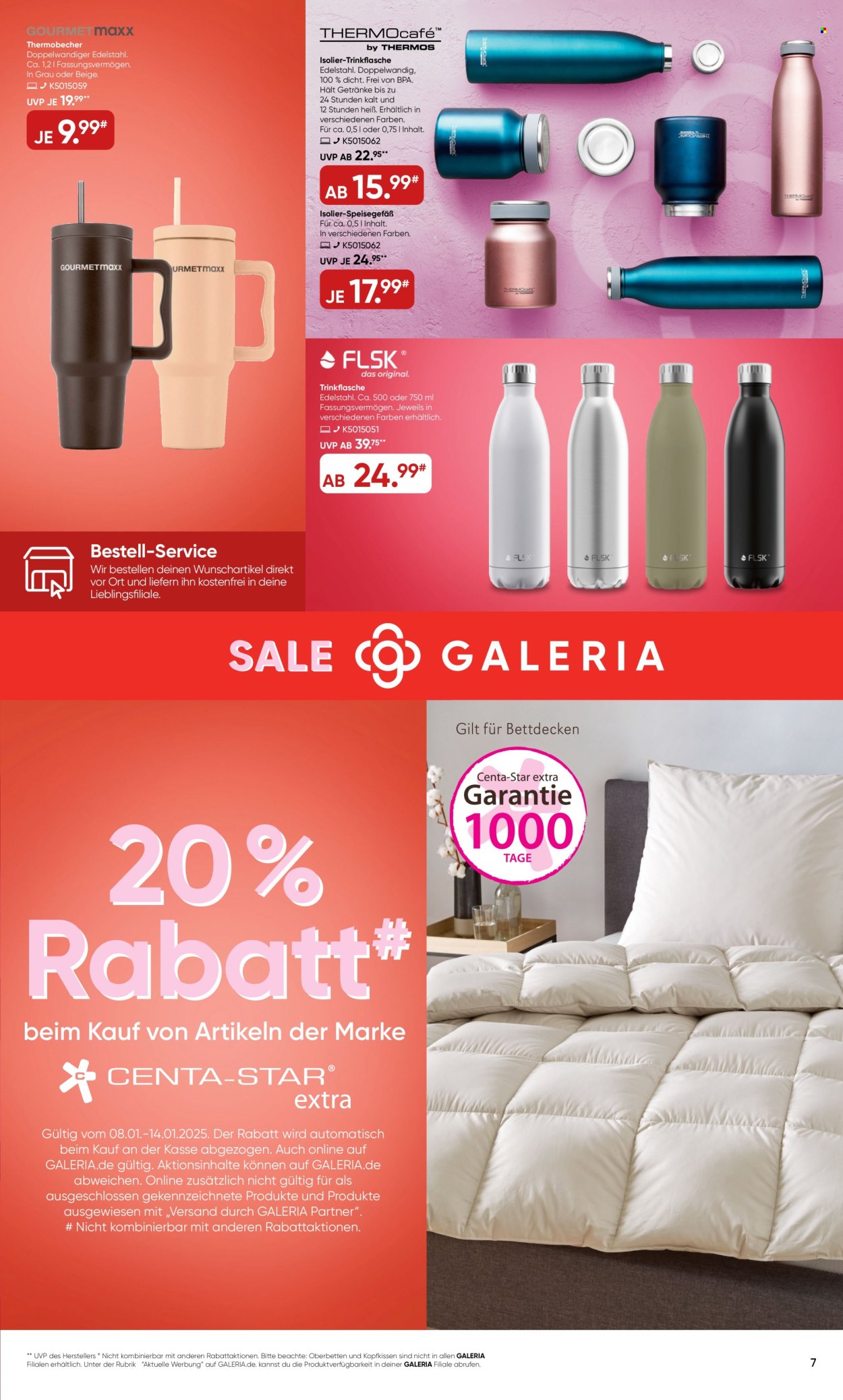 GALERIA Karstadt Kaufhof Prospekte  - 8.01.2025 - 14.01.2025. Seite 7