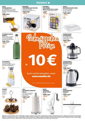 Prospekte Müller - 6.01.2025 - 11.01.2025.