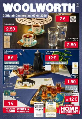Prospekte Woolworth - 9.01.2025 - 18.01.2025.