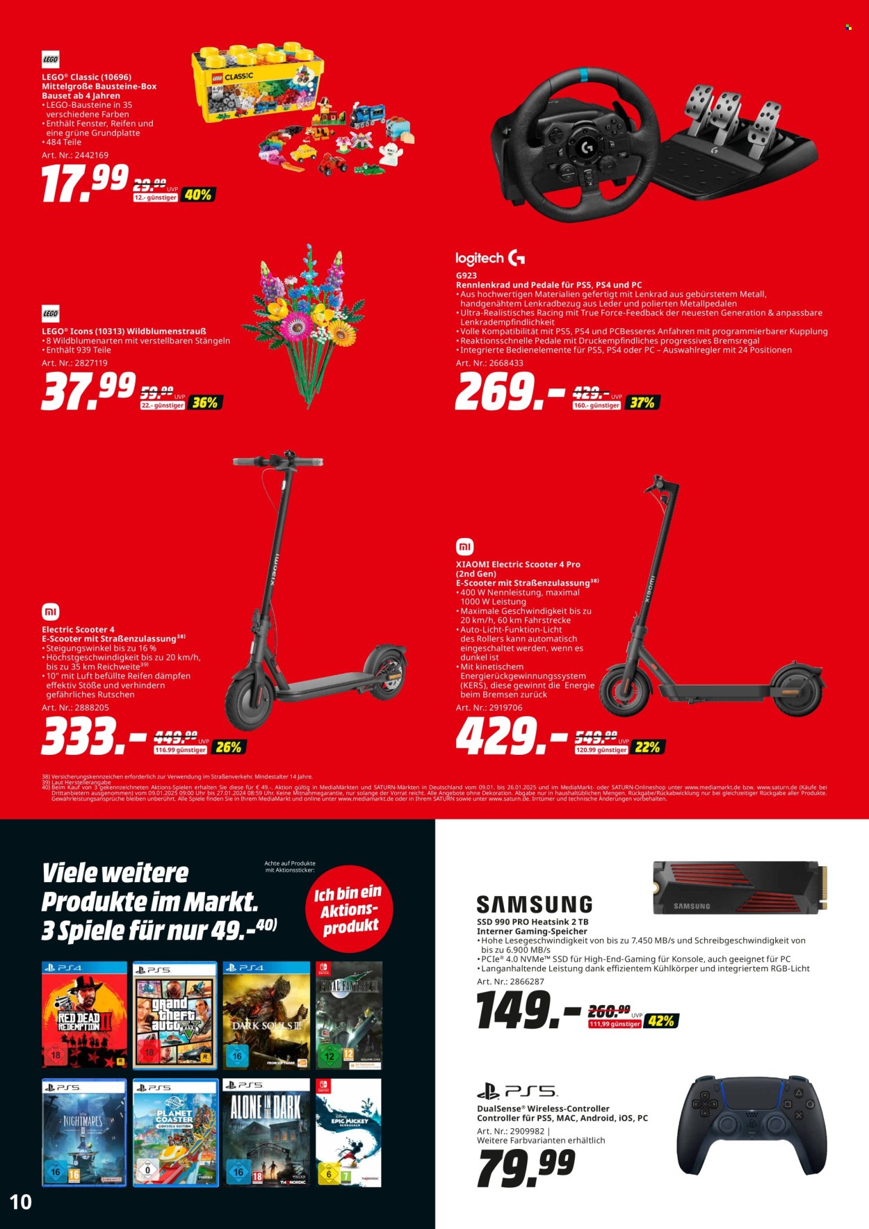 MediaMarkt Prospekte  - 9.01.2025 - 27.01.2025. Seite 10