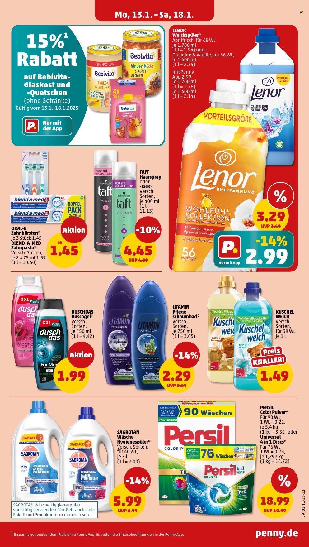 Penny Prospekte  - 13.01.2025 - 18.01.2025. Seite 19