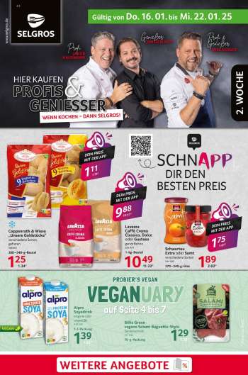 Prospekte Selgros - 16.01.2025 - 22.01.2025.