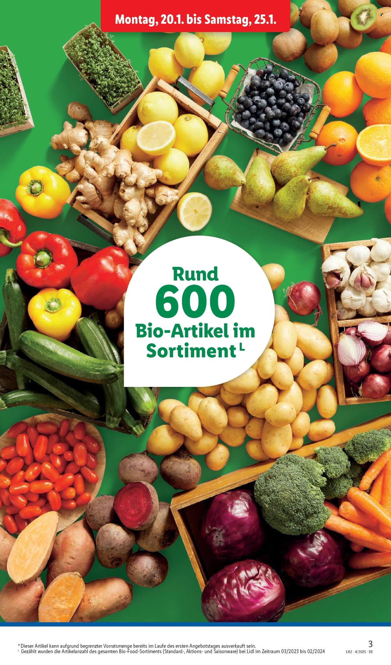 Lidl Prospekte  - 20.01.2025 - 25.01.2025. Seite 3