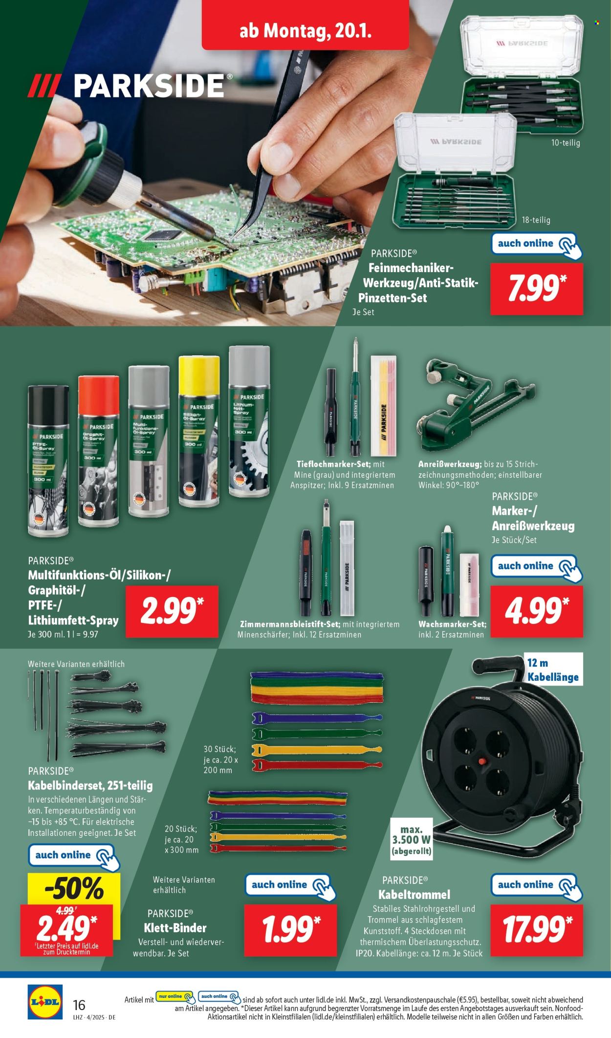 Lidl Prospekte  - 20.01.2025 - 25.01.2025. Seite 24