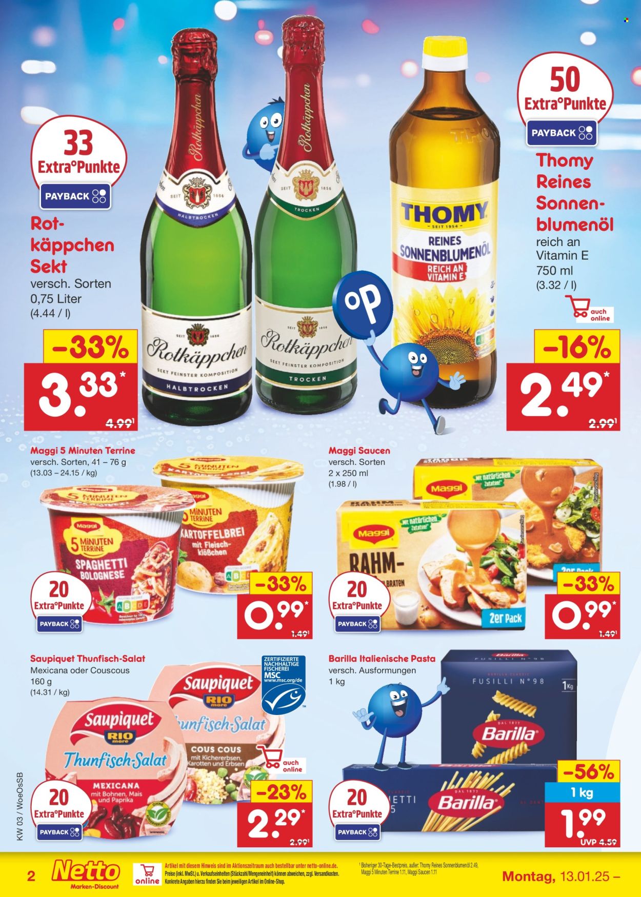Netto Marken-Discount Prospekte  - 13.01.2025 - 18.01.2025. Seite 2
