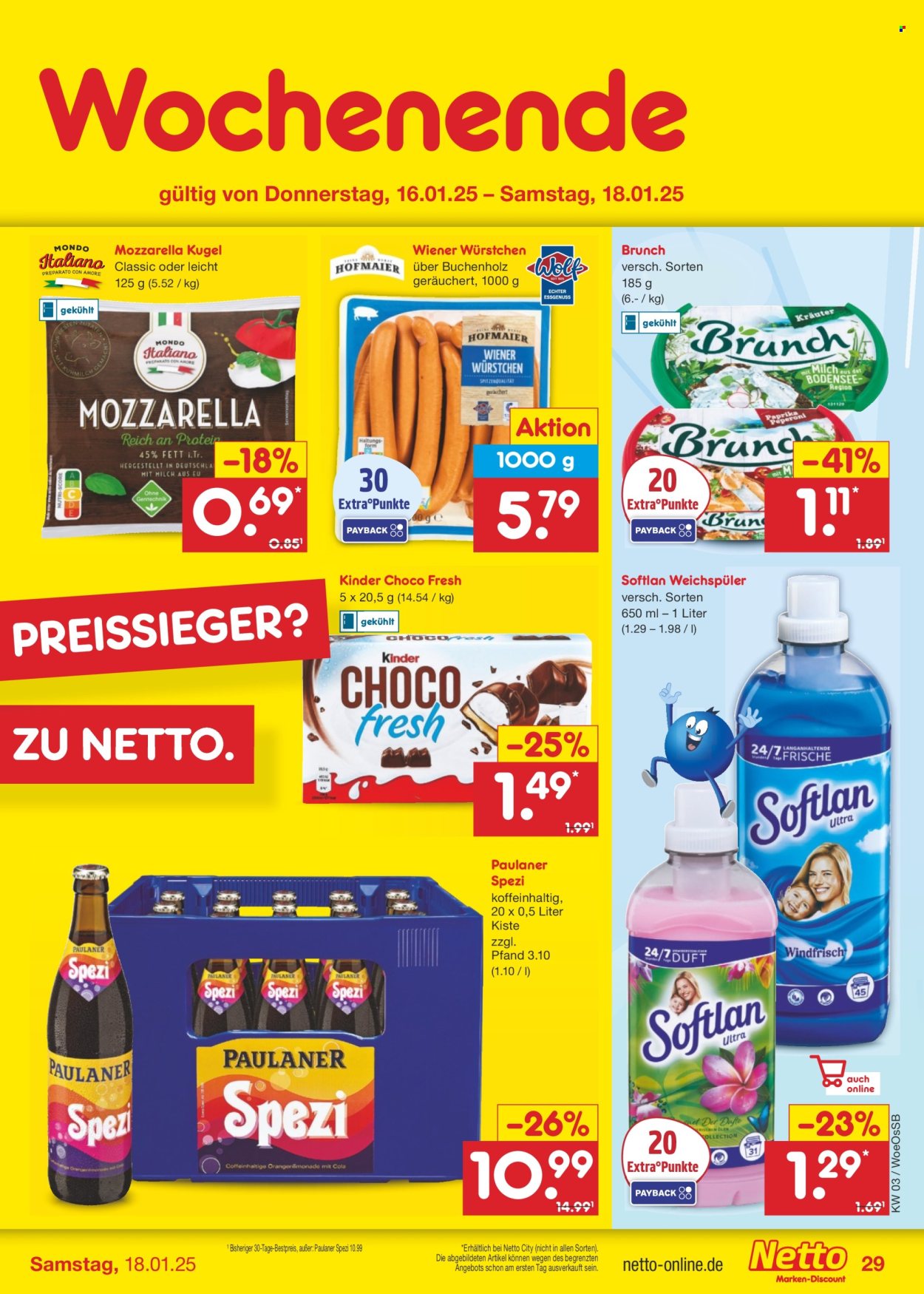 Netto Marken-Discount Prospekte  - 13.01.2025 - 18.01.2025. Seite 43