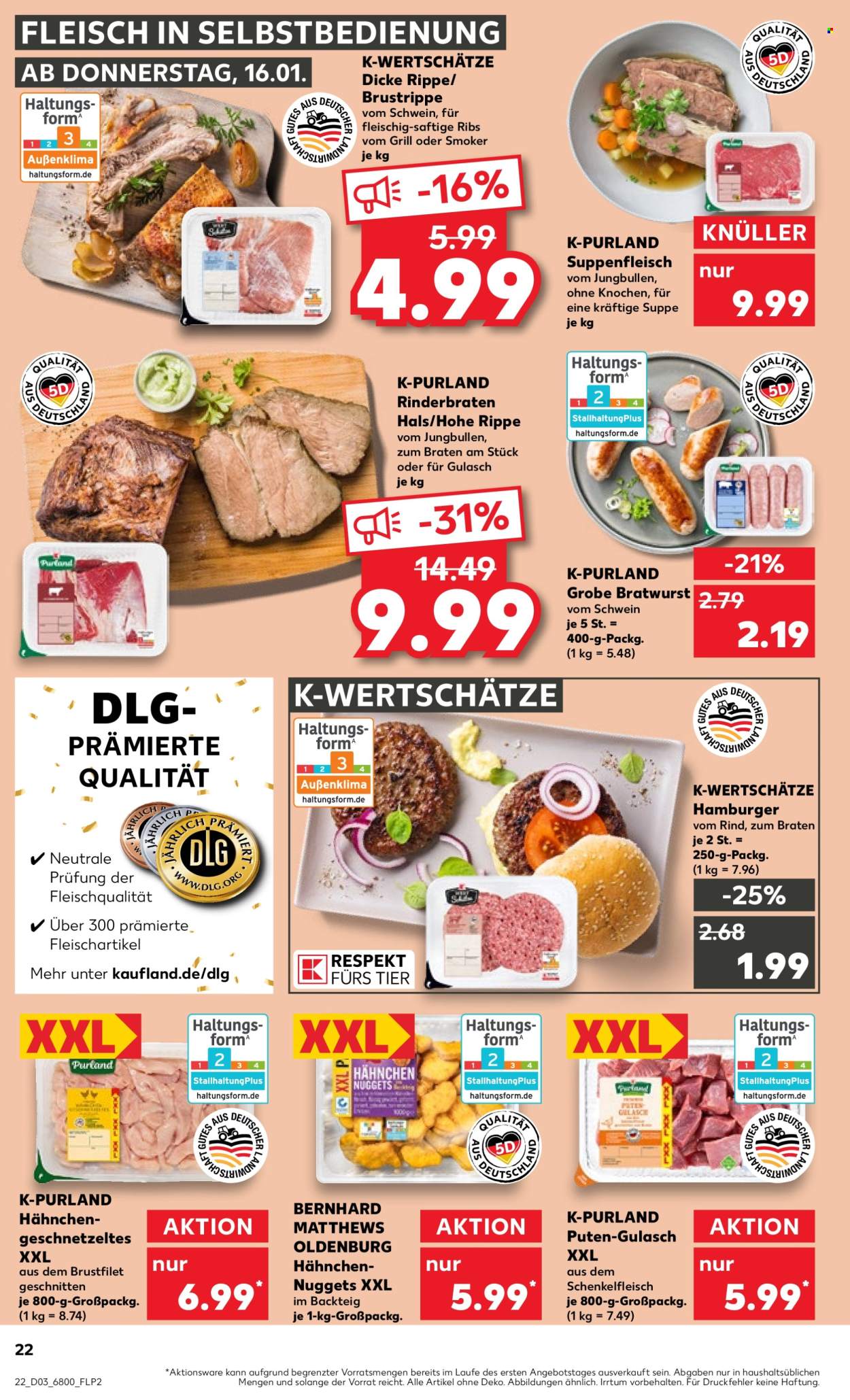 Kaufland Prospekte  - 16.01.2025 - 22.01.2025. Seite 22