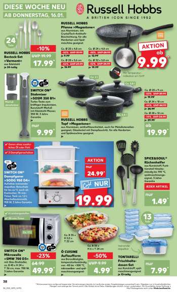 thumbnail - RUSSELL HOBBS Pfanne »Megastone«