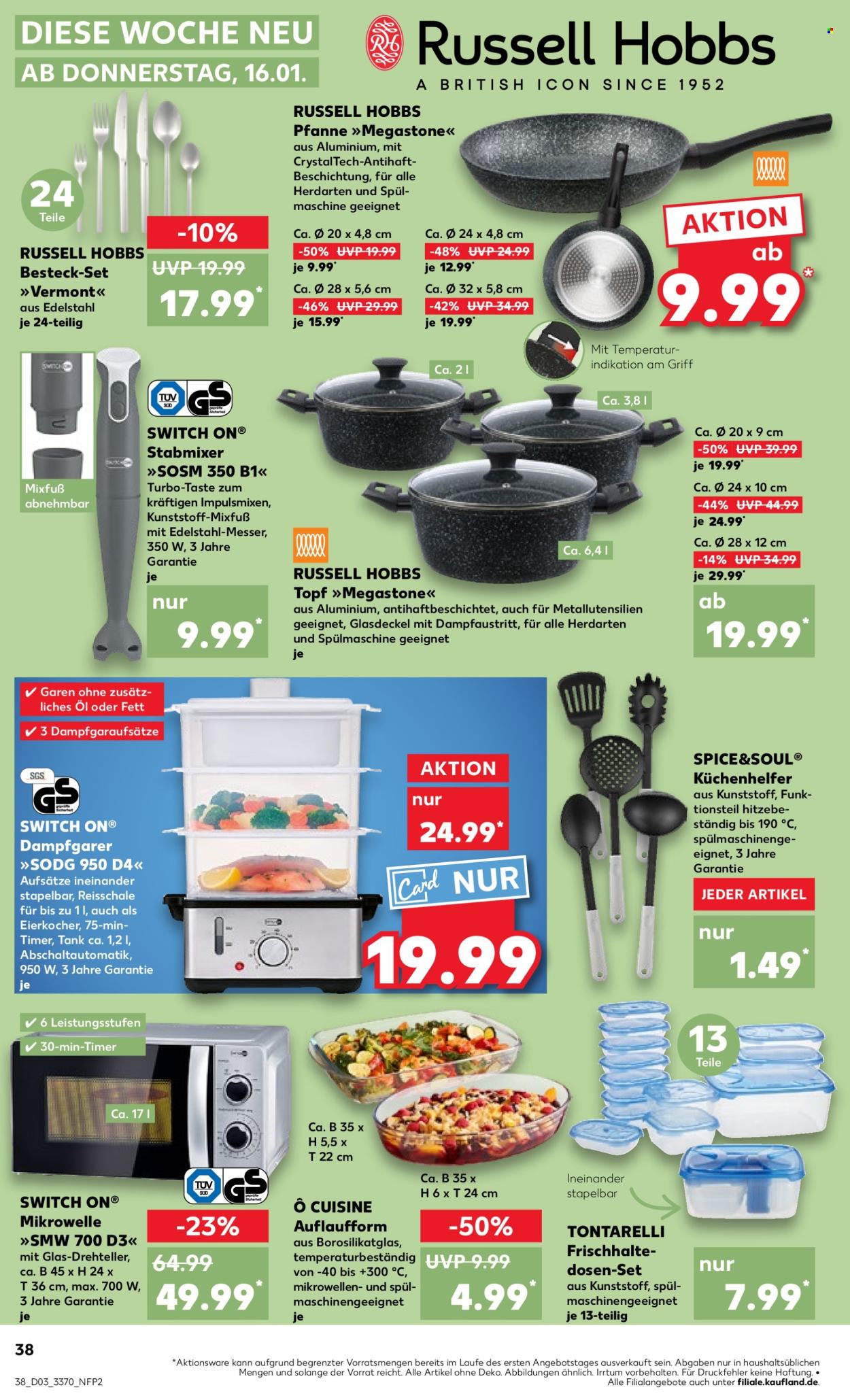 Kaufland Prospekte  - 16.01.2025 - 22.01.2025. Seite 38