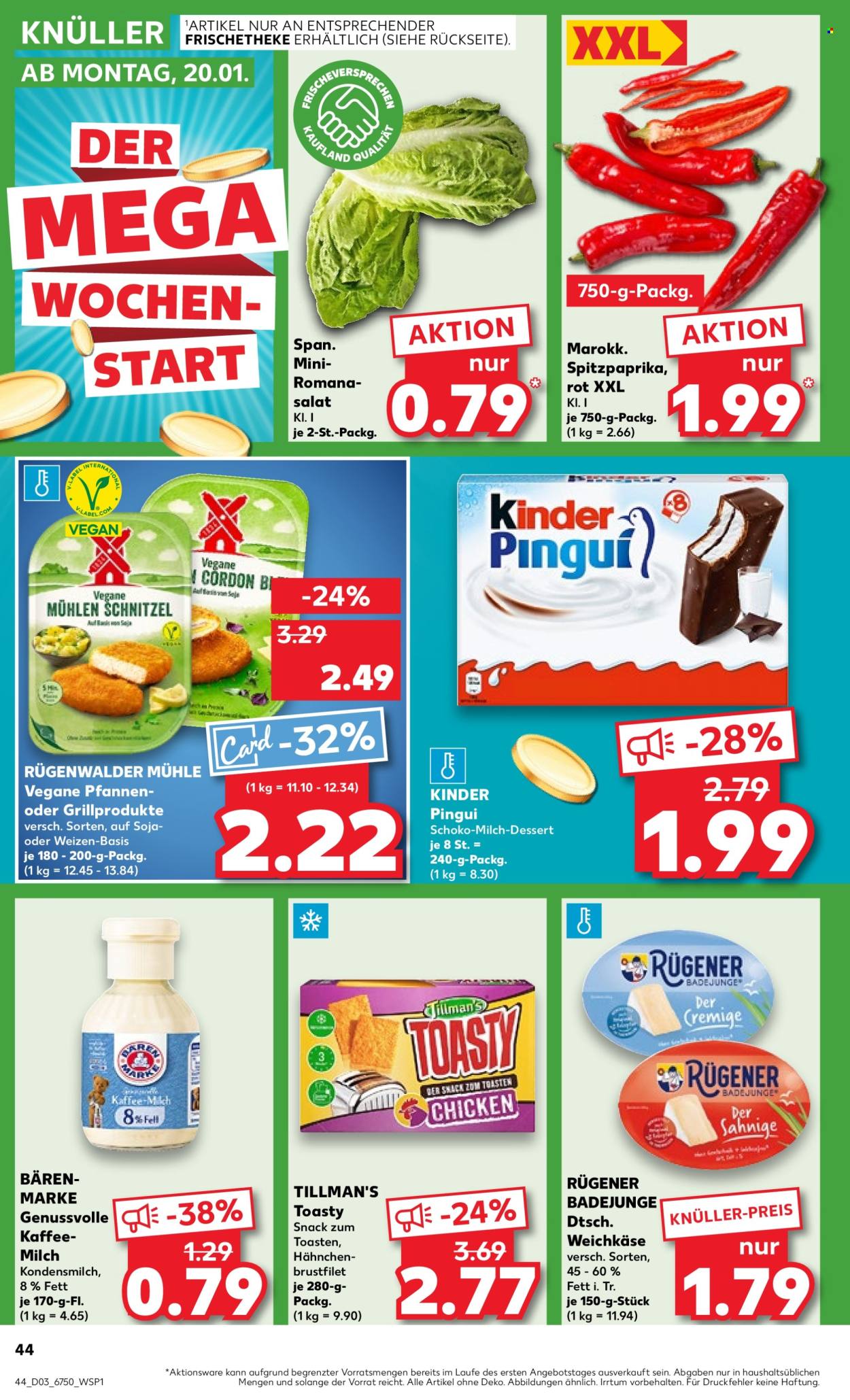 Kaufland Prospekte  - 16.01.2025 - 22.01.2025. Seite 44
