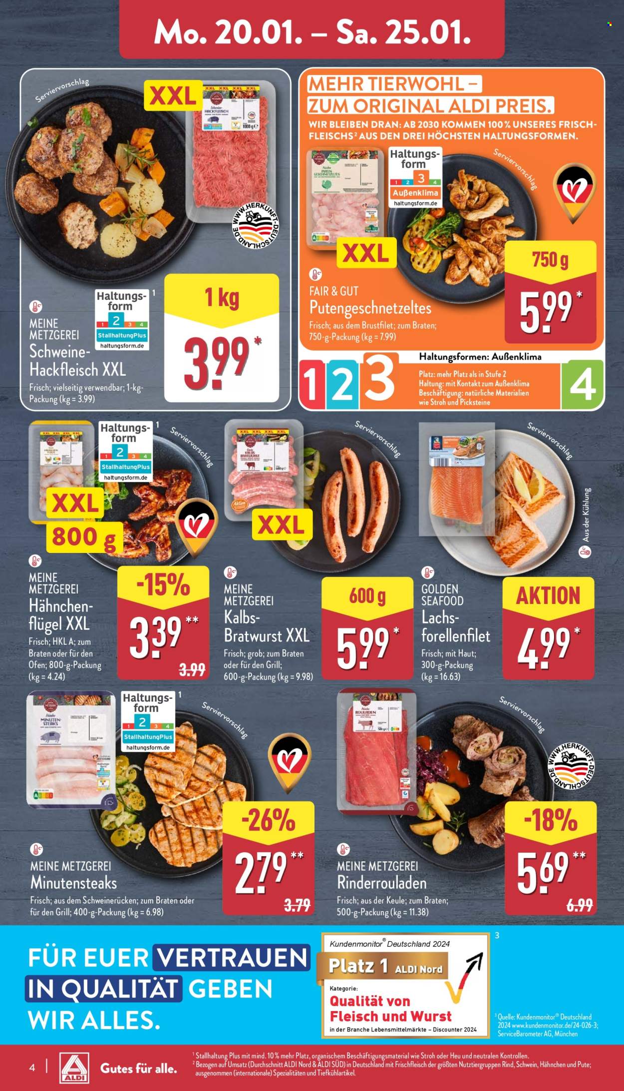 ALDI Nord Prospekte  - 20.01.2025 - 25.01.2025. Seite 4