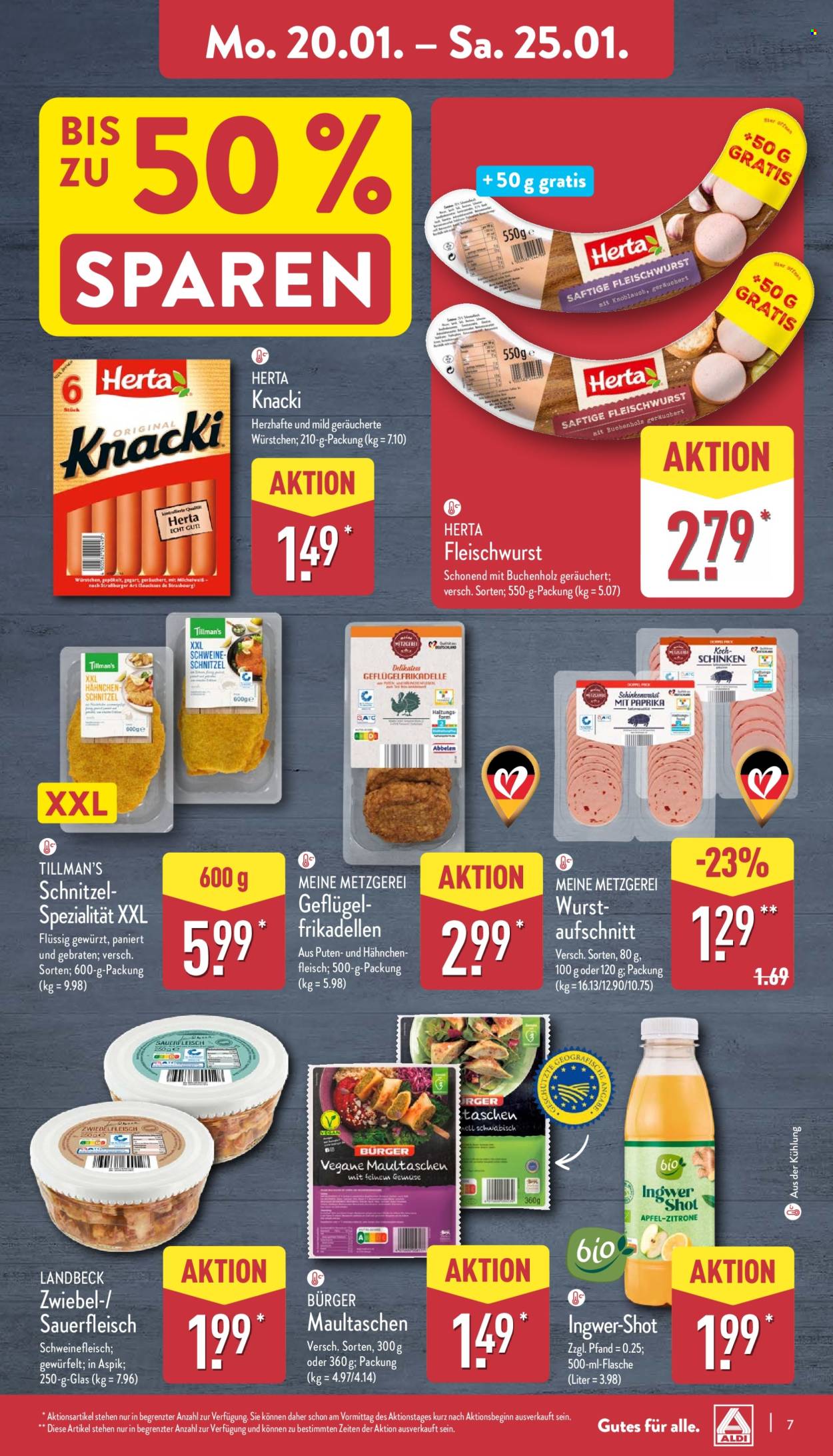 ALDI Nord Prospekte  - 20.01.2025 - 25.01.2025. Seite 7
