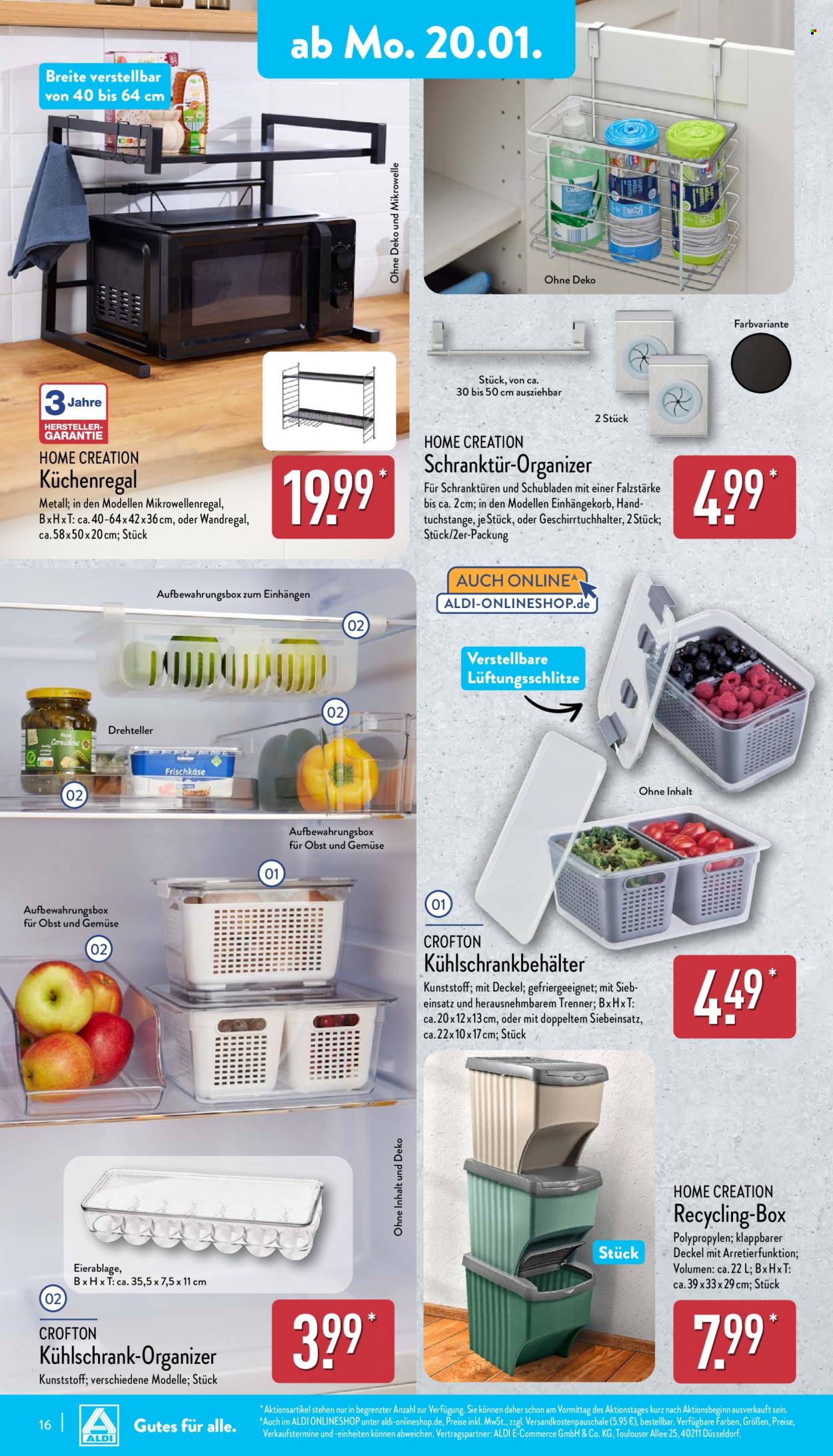 ALDI Nord Prospekte  - 20.01.2025 - 25.01.2025. Seite 16