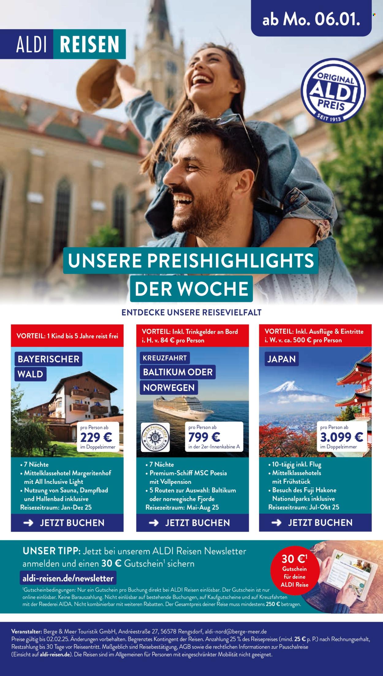 ALDI Nord Prospekte  - 20.01.2025 - 25.01.2025. Seite 42