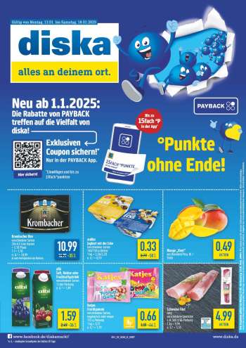 Prospekte Diska - 13.01.2025 - 18.01.2025.