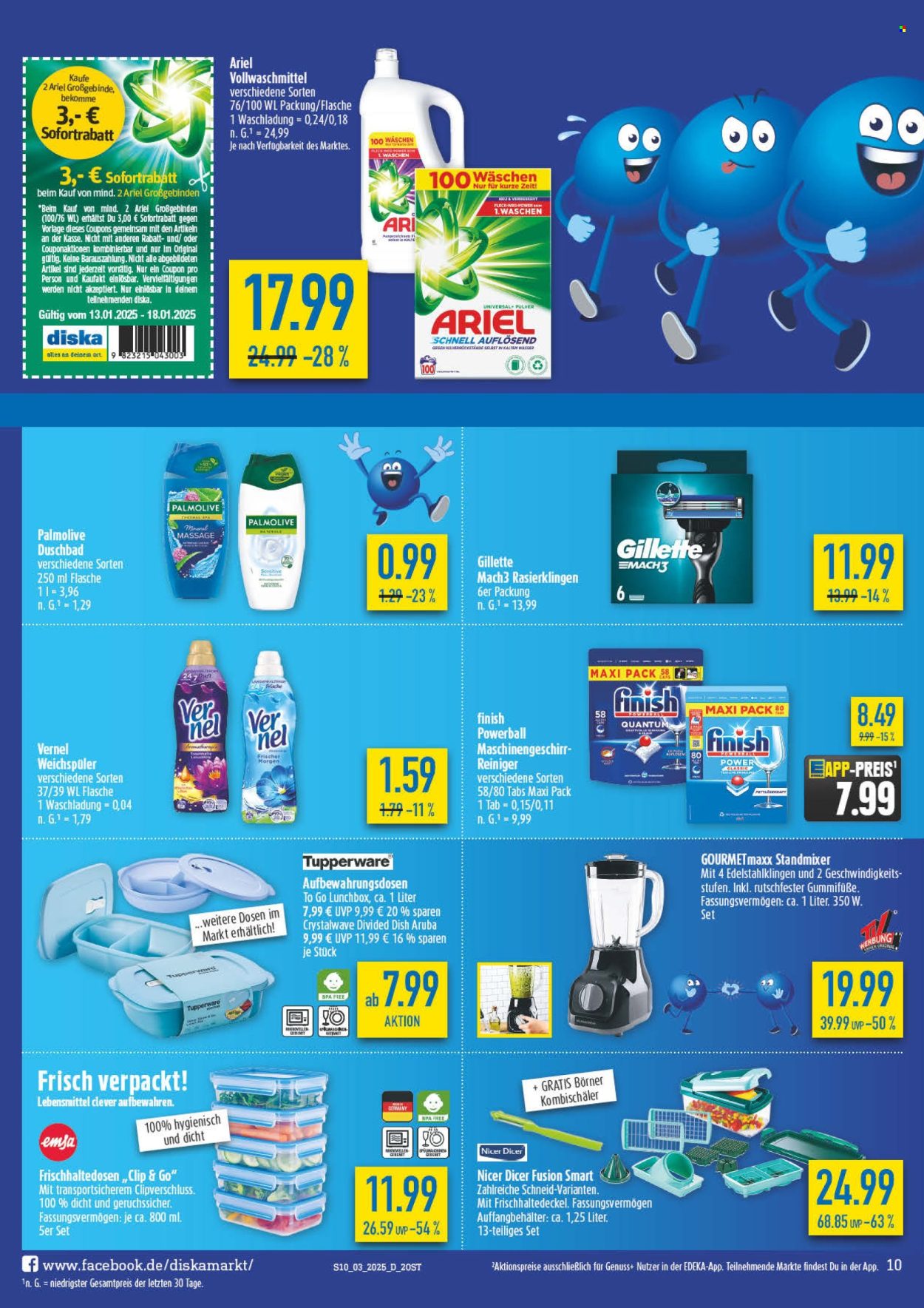 Diska Prospekte  - 13.01.2025 - 18.01.2025. Seite 10