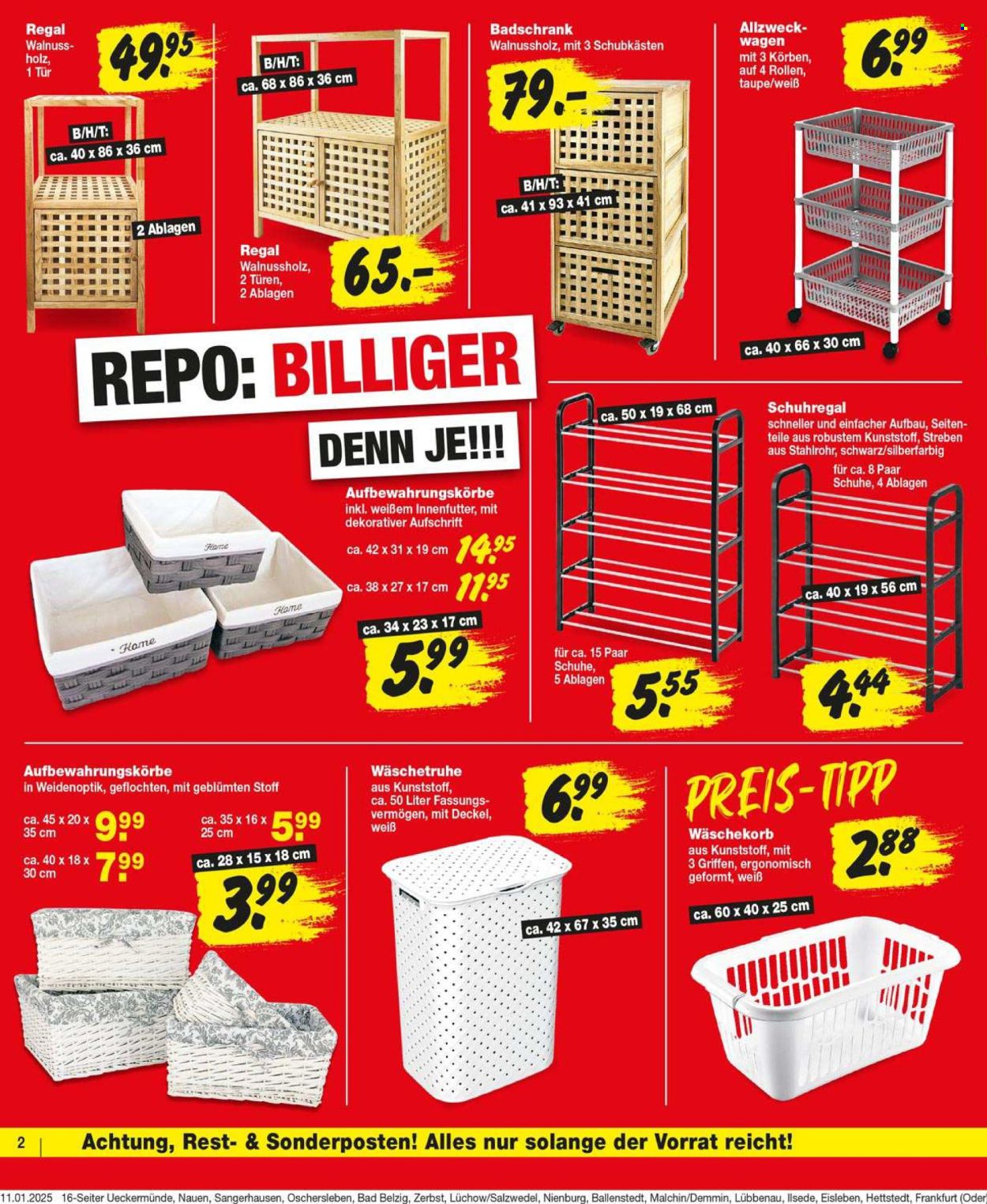 Repo Prospekte  - 13.01.2025 - 18.01.2025. Seite 2