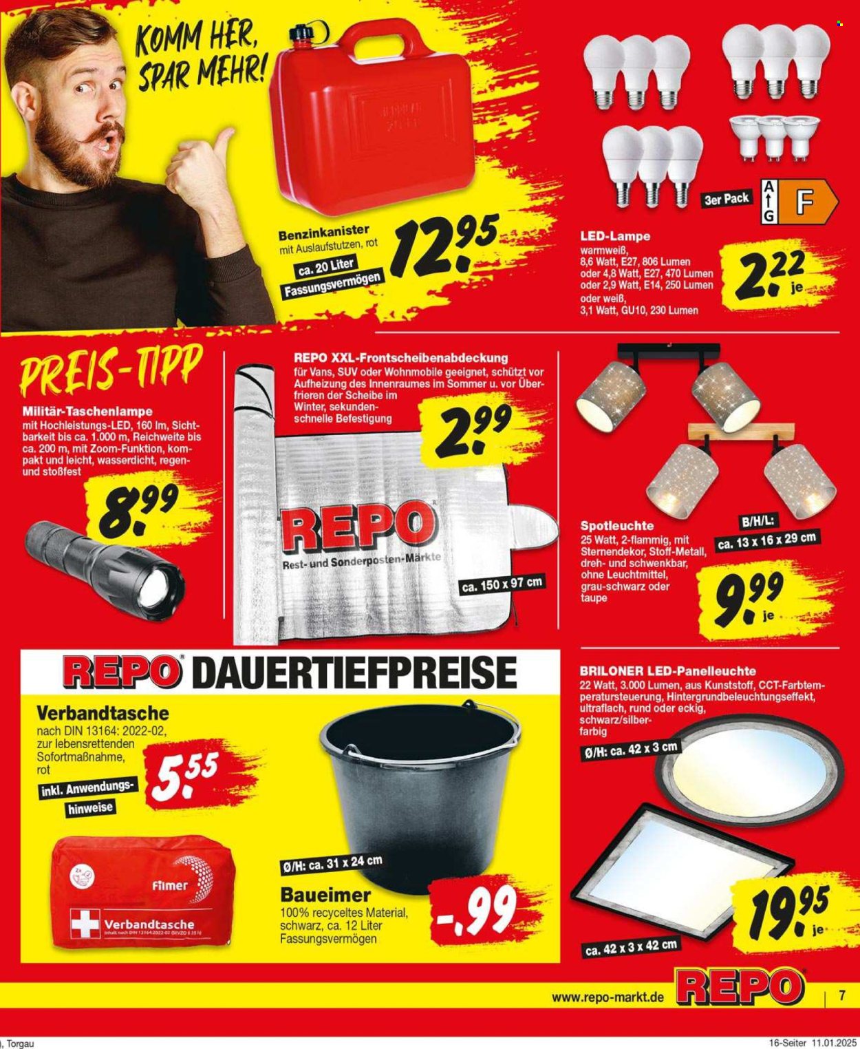 Repo Prospekte  - 13.01.2025 - 18.01.2025. Seite 7