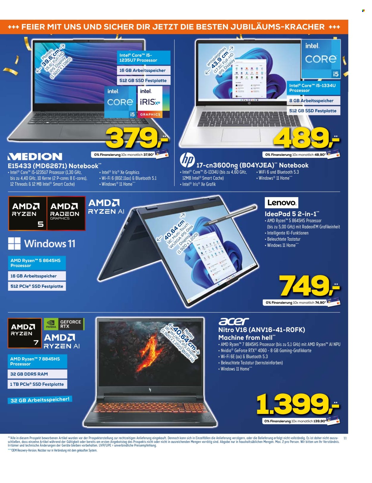 Euronics Prospekte  - 8.01.2025 - 14.01.2025. Seite 11