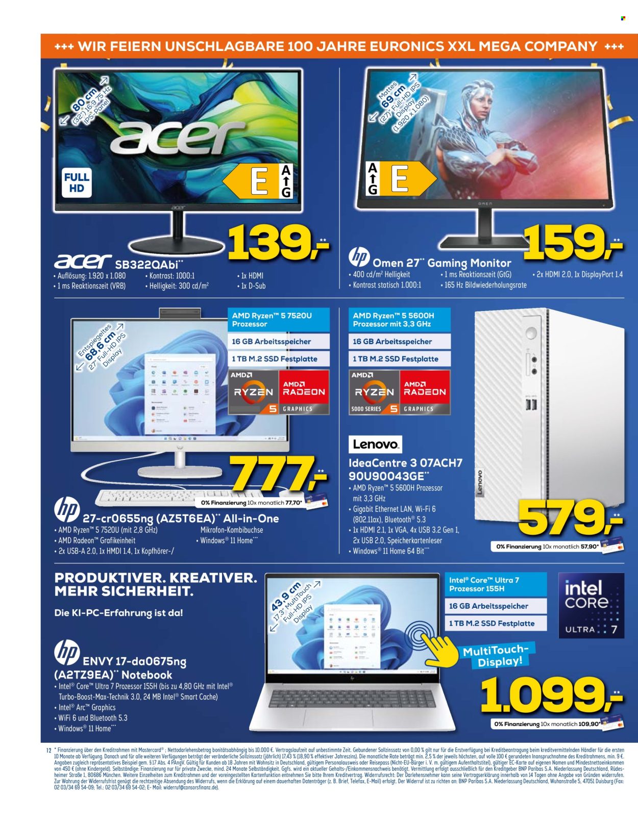 Euronics Prospekte  - 8.01.2025 - 14.01.2025. Seite 12