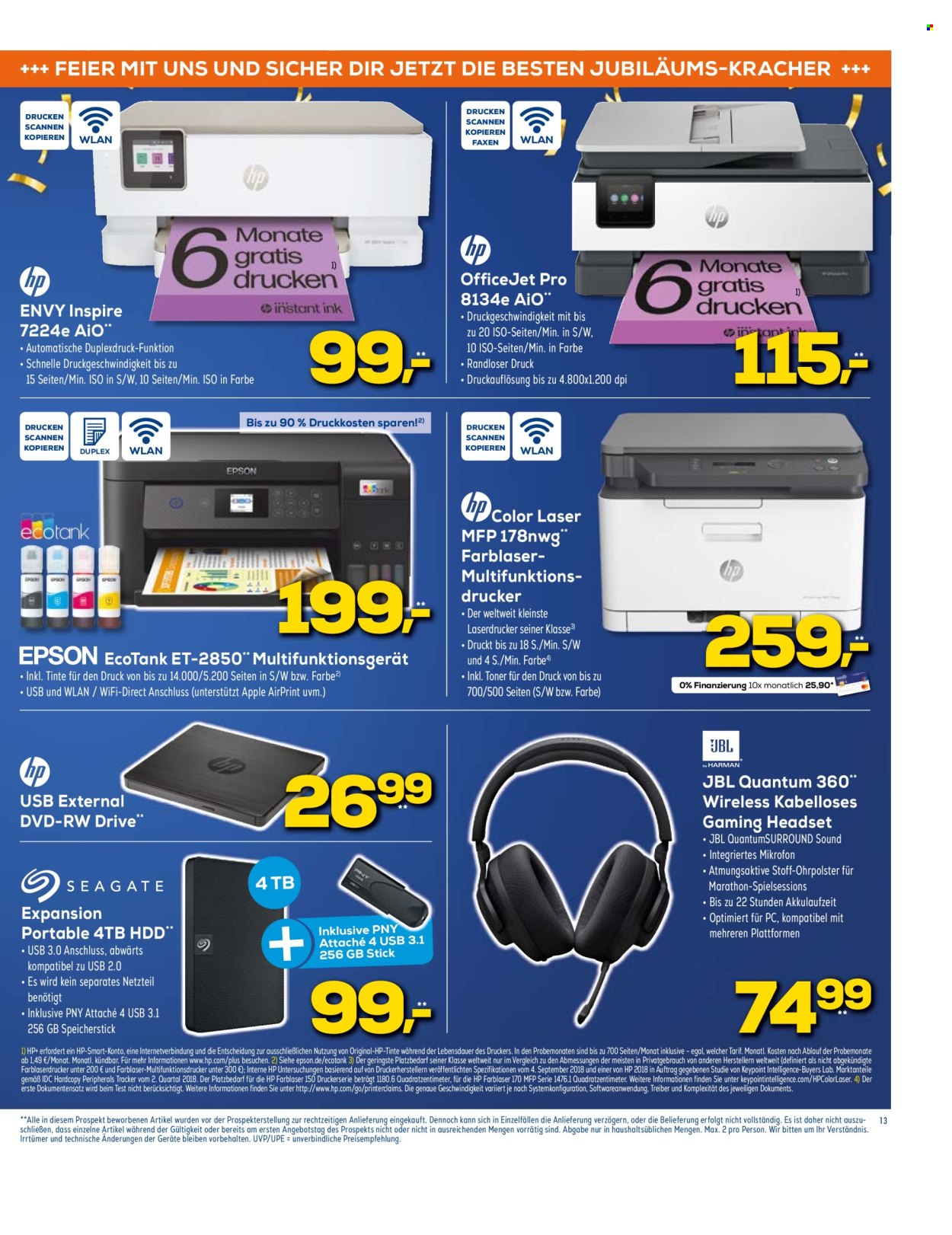 Euronics Prospekte  - 8.01.2025 - 14.01.2025. Seite 13