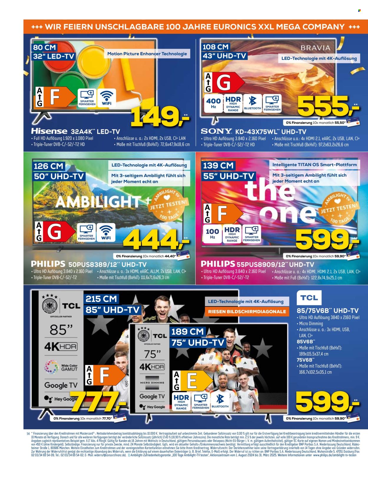 Euronics Prospekte  - 8.01.2025 - 14.01.2025. Seite 14