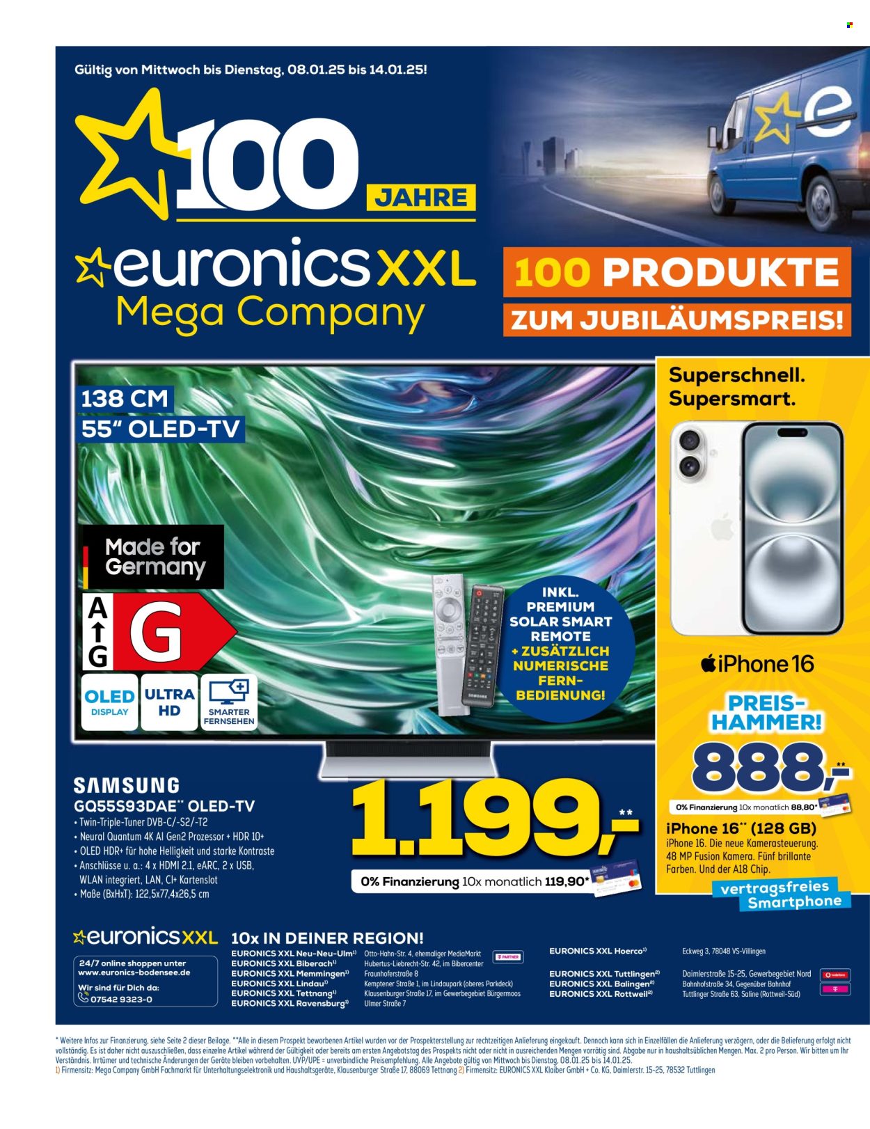Euronics Prospekte  - 8.01.2025 - 14.01.2025. Seite 16