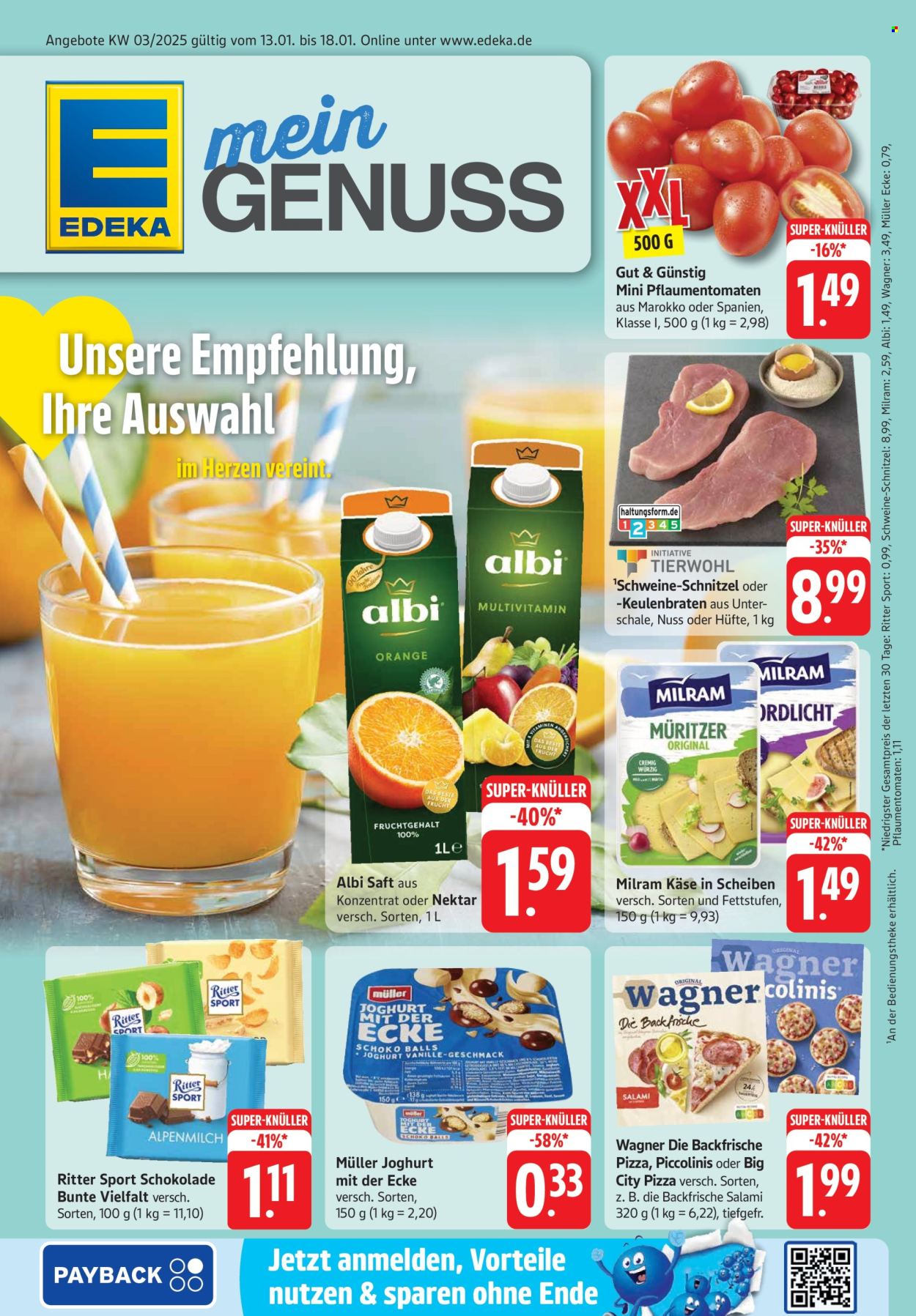 Edeka Prospekte  - 13.01.2025 - 18.01.2025. Seite 3