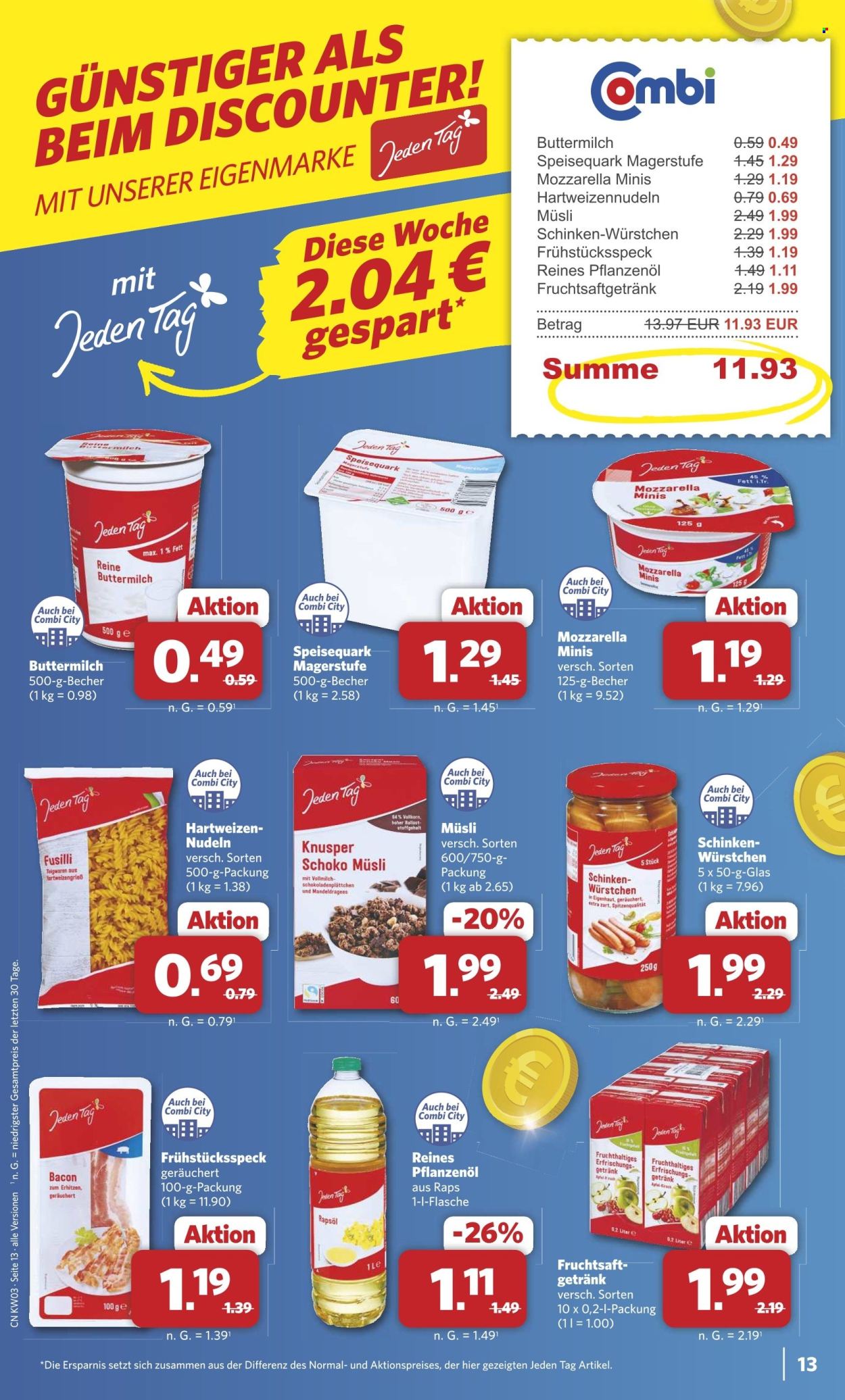 Combi Prospekte  - 13.01.2025 - 18.01.2025. Seite 14