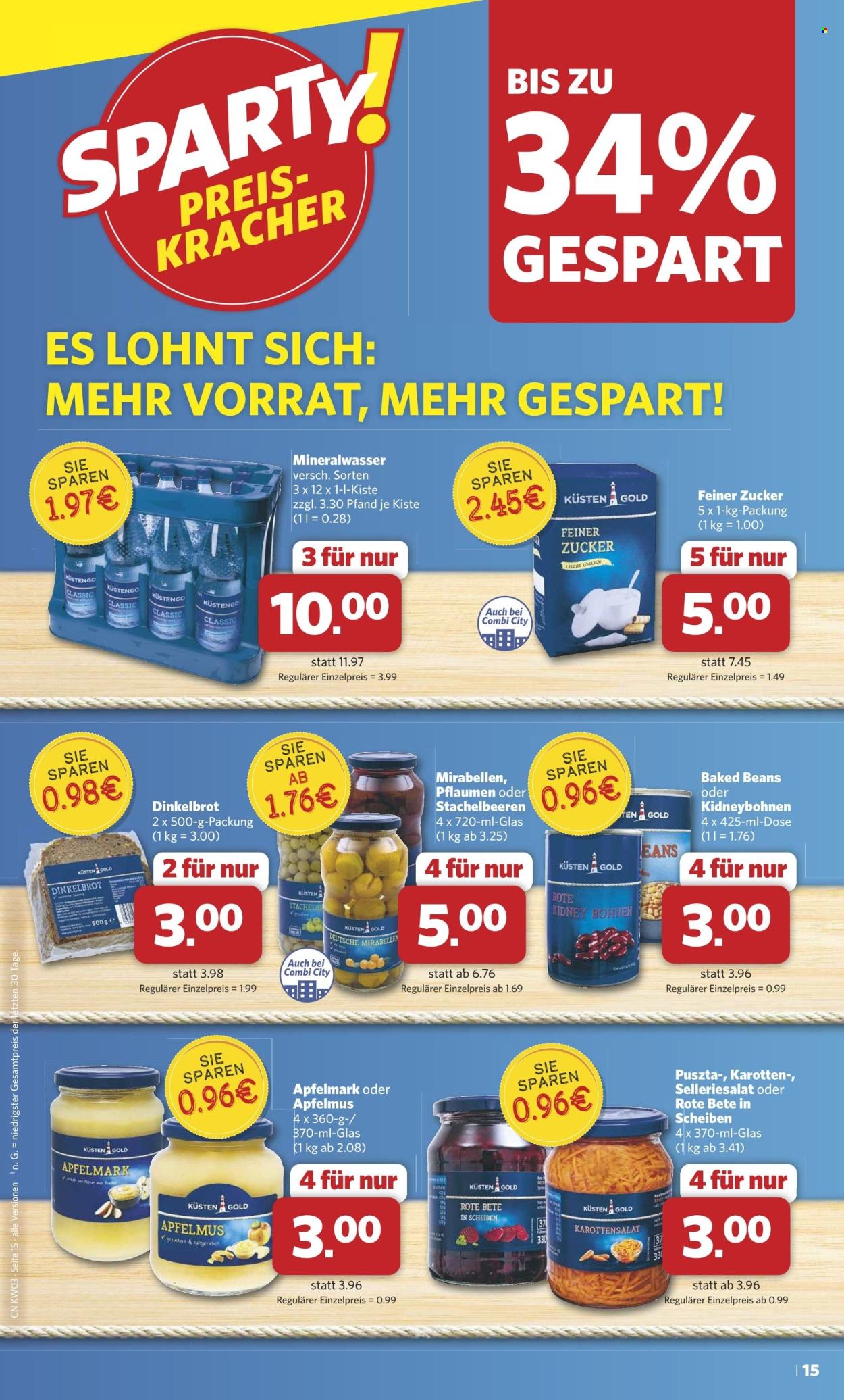 Combi Prospekte  - 13.01.2025 - 18.01.2025. Seite 16