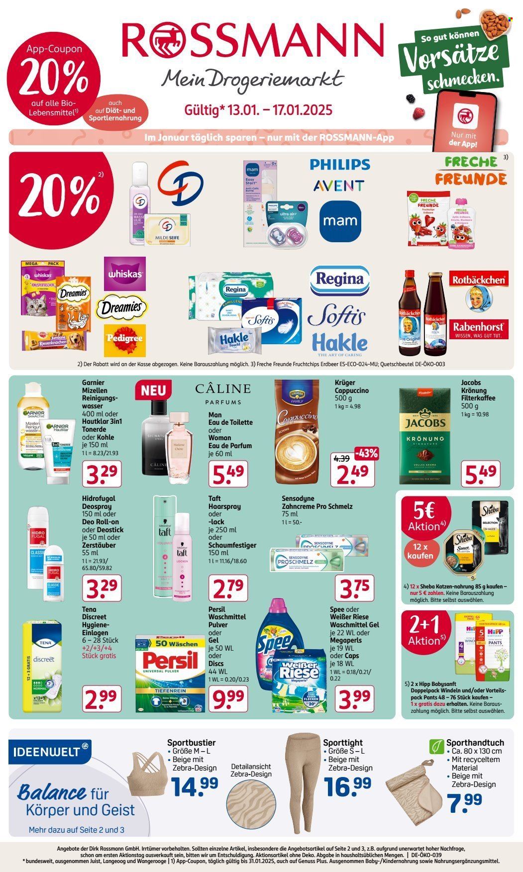 Rossmann Prospekte  - 13.01.2025 - 17.01.2025. Seite 1