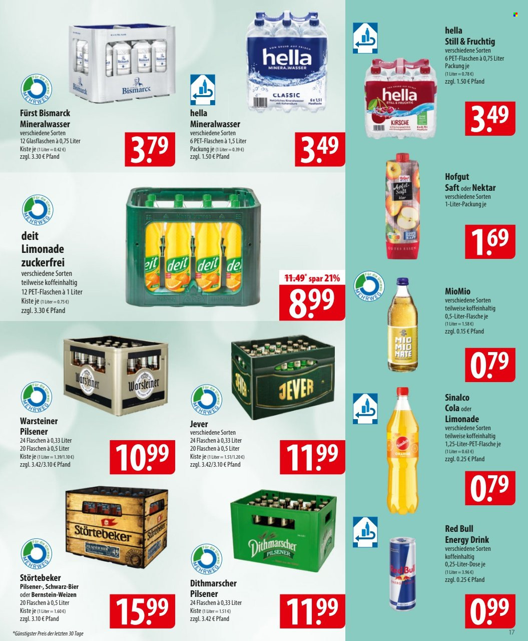 famila Prospekte  - 13.01.2025 - 18.01.2025. Seite 17
