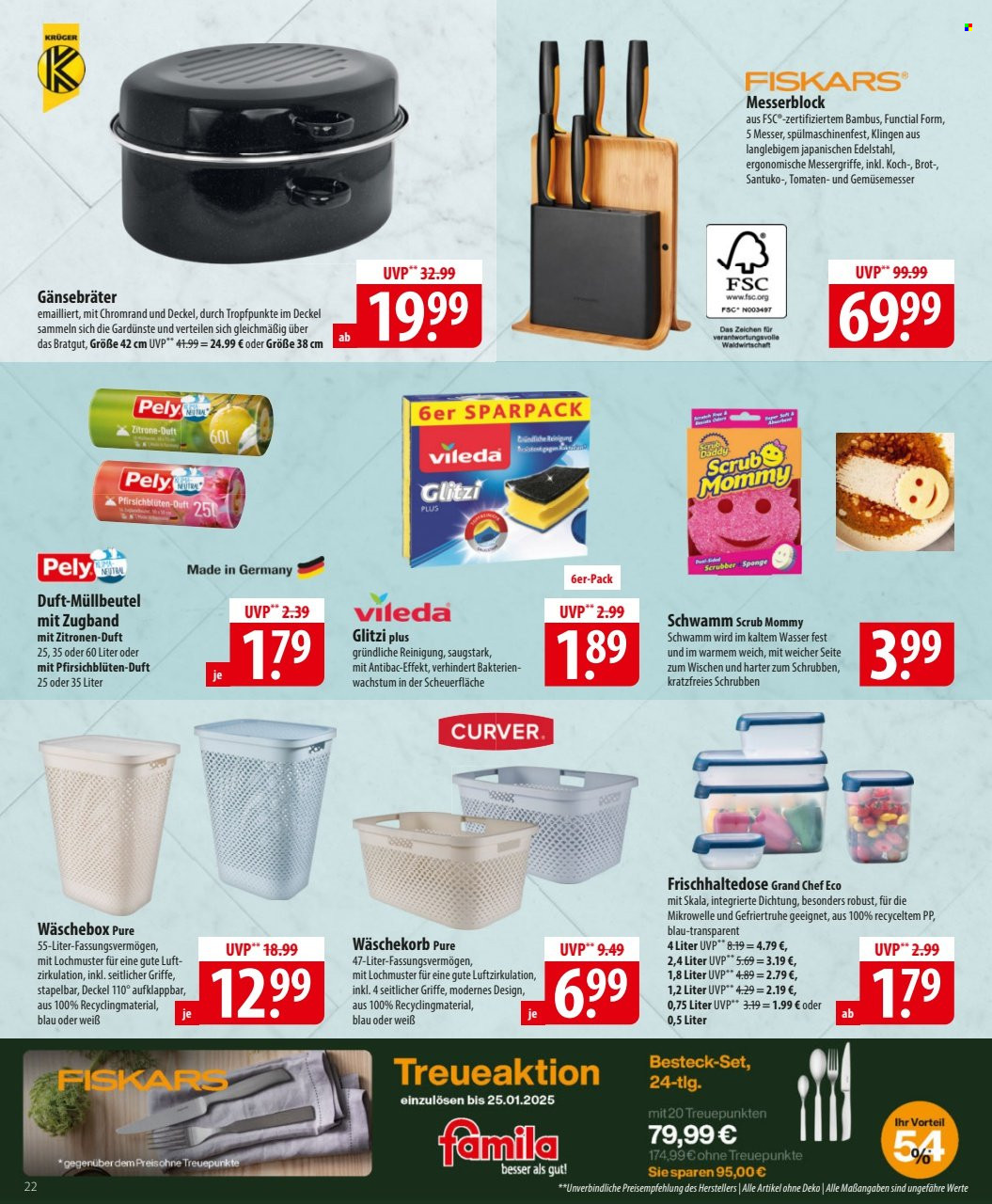 famila Prospekte  - 13.01.2025 - 18.01.2025. Seite 22