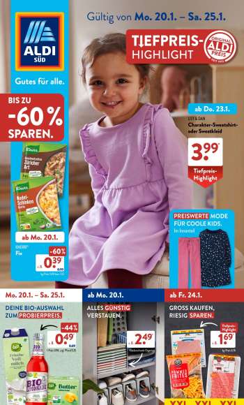 Prospekte ALDI SÜD - 20.01.2025 - 25.01.2025.