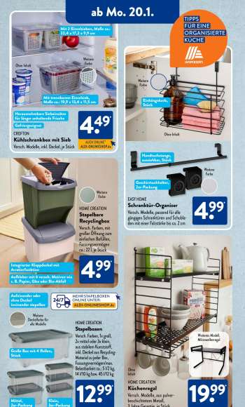 thumbnail - HOME CREATION Stapelbare Recyclingbox