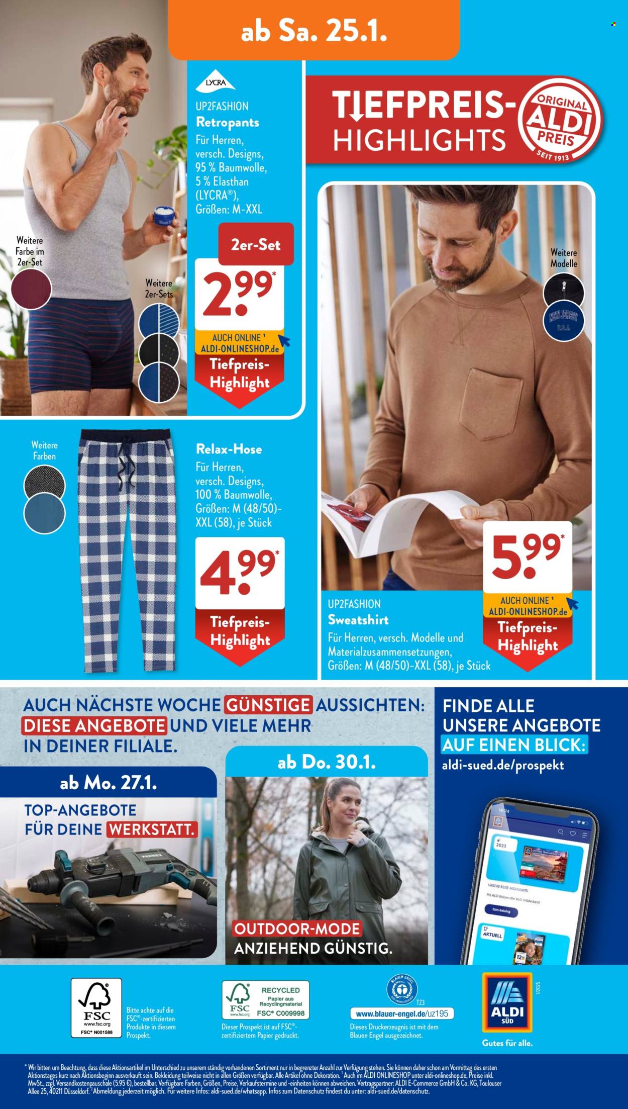 ALDI SÜD Prospekte  - 20.01.2025 - 25.01.2025. Seite 38