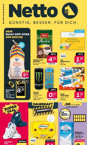 Prospekte Netto - 20.01.2025 - 25.01.2025.