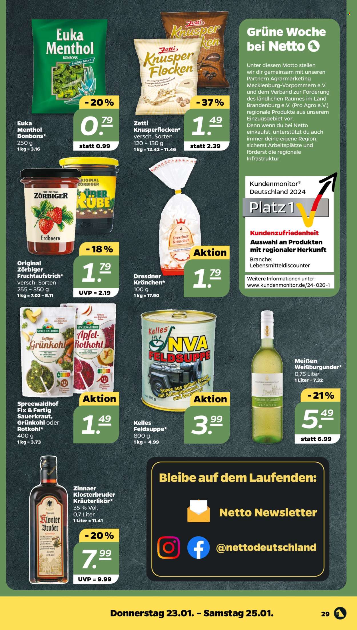 Netto Prospekte  - 20.01.2025 - 25.01.2025. Seite 29