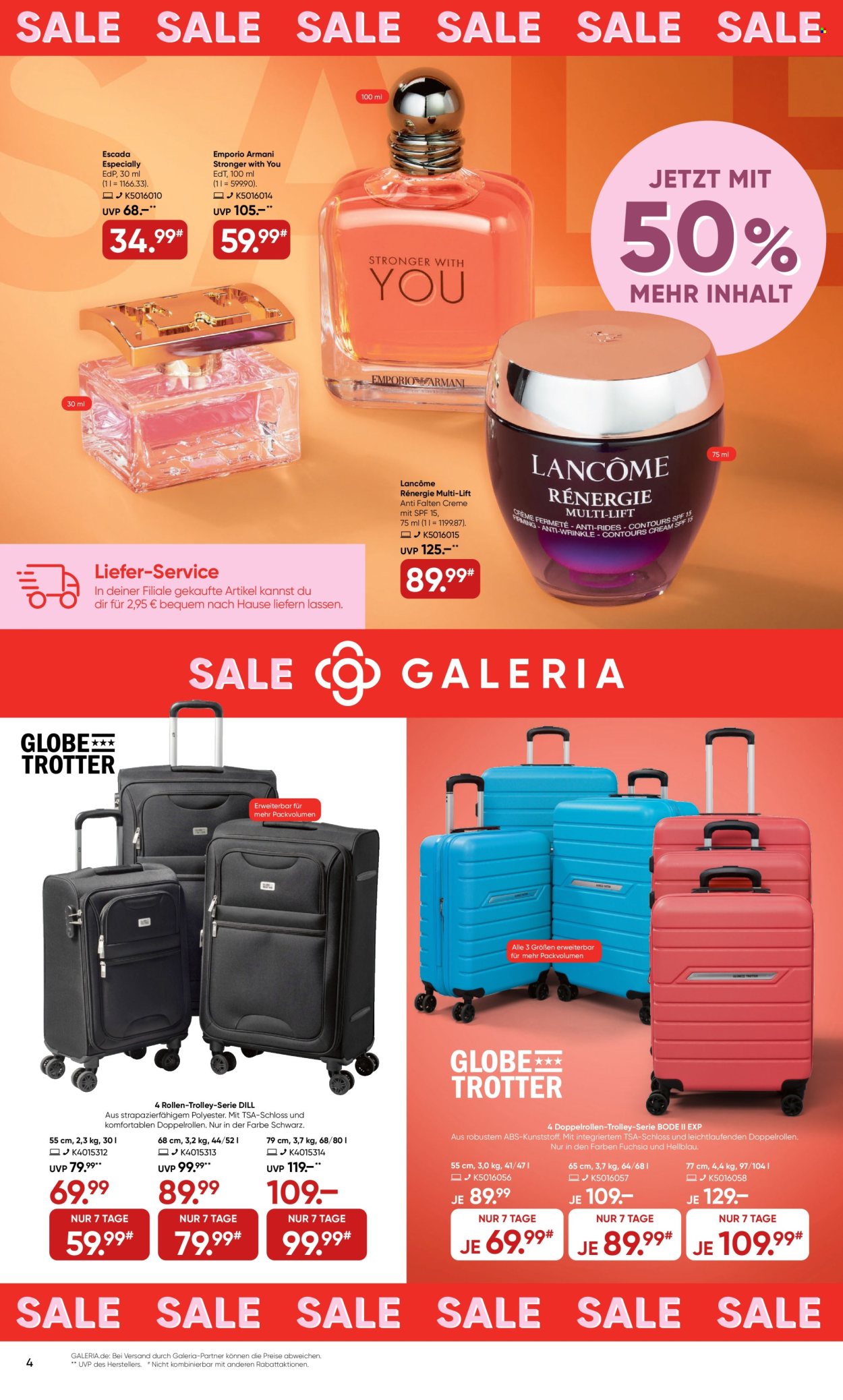GALERIA Karstadt Kaufhof Prospekte  - 15.01.2025 - 21.01.2025. Seite 4