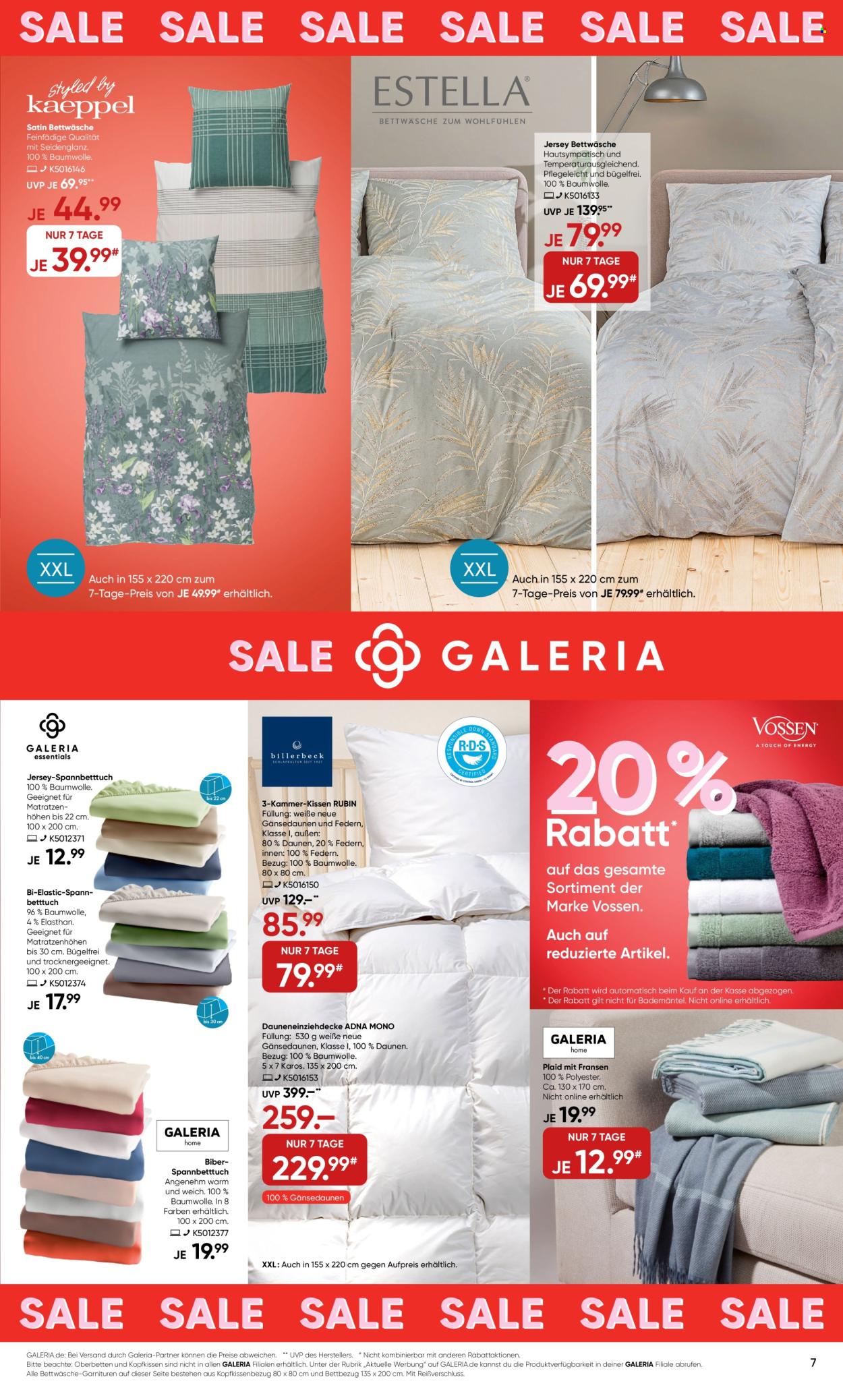 GALERIA Karstadt Kaufhof Prospekte  - 15.01.2025 - 21.01.2025. Seite 7