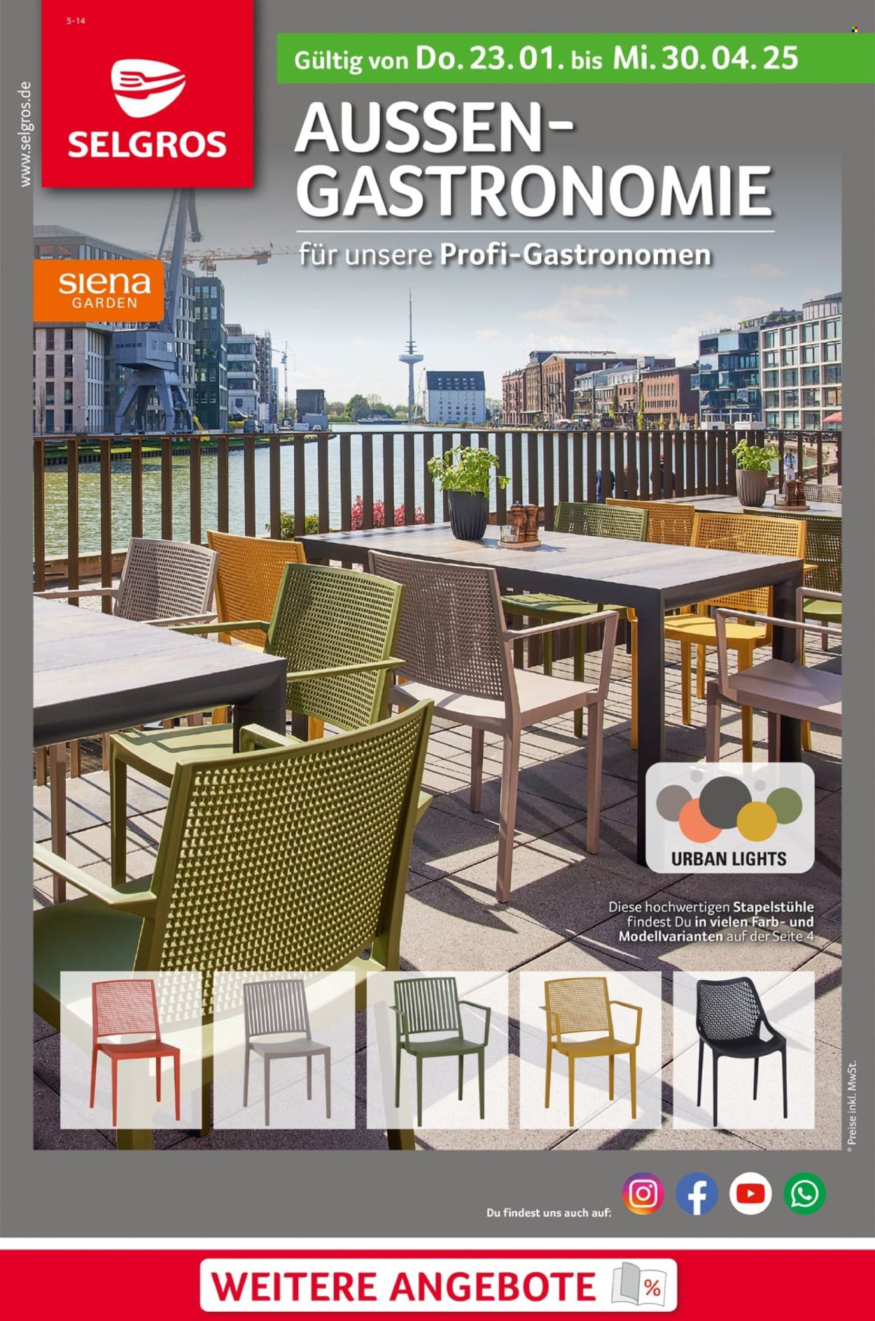 Selgros Prospekte  - 23.01.2025 - 30.04.2025. Seite 1