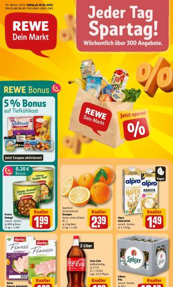 Prospekte REWE - 20.01.2025 - 26.01.2025.